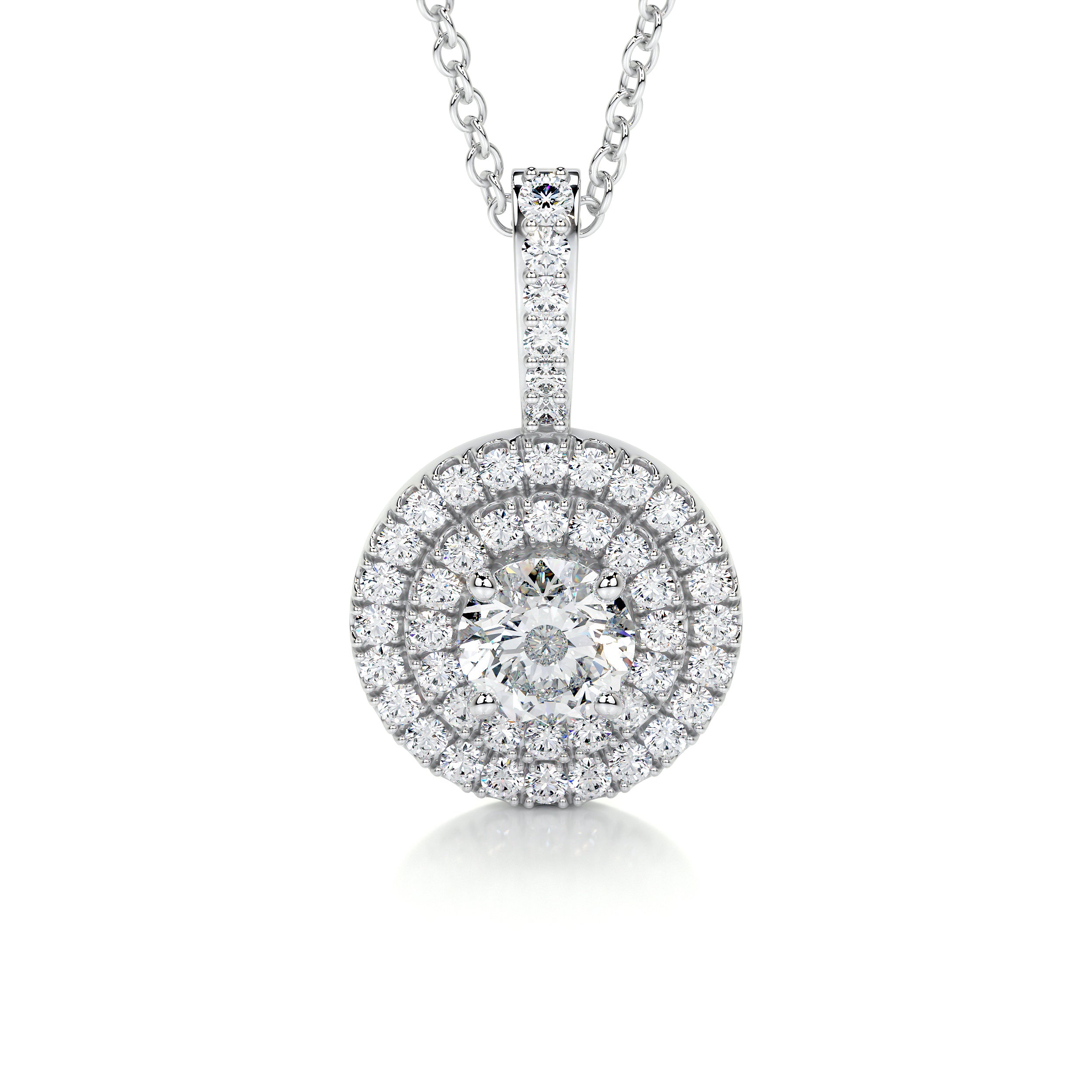 Averi Diamonds Pendant -18K White Gold