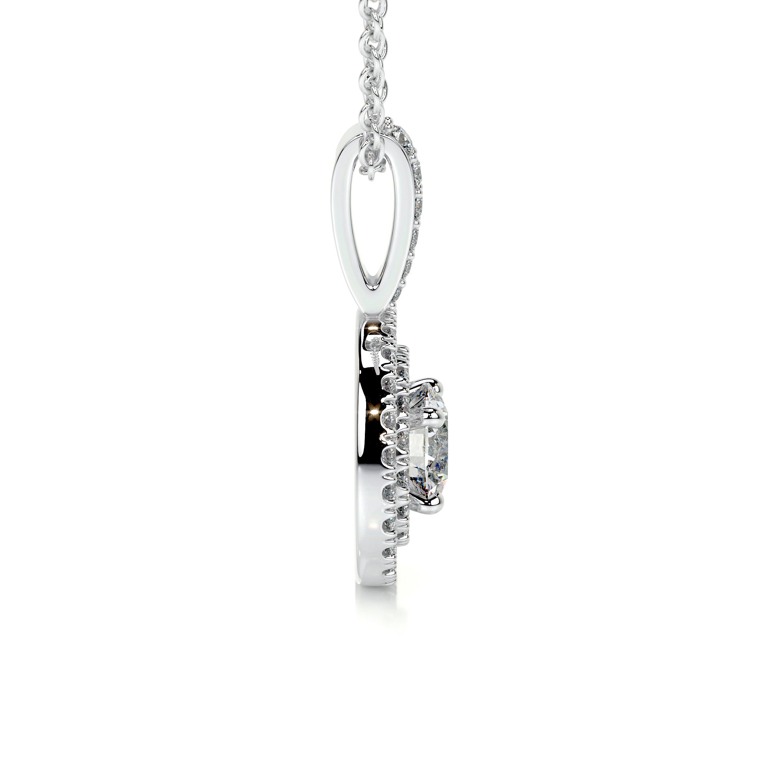Averi Diamonds Pendant -18K White Gold