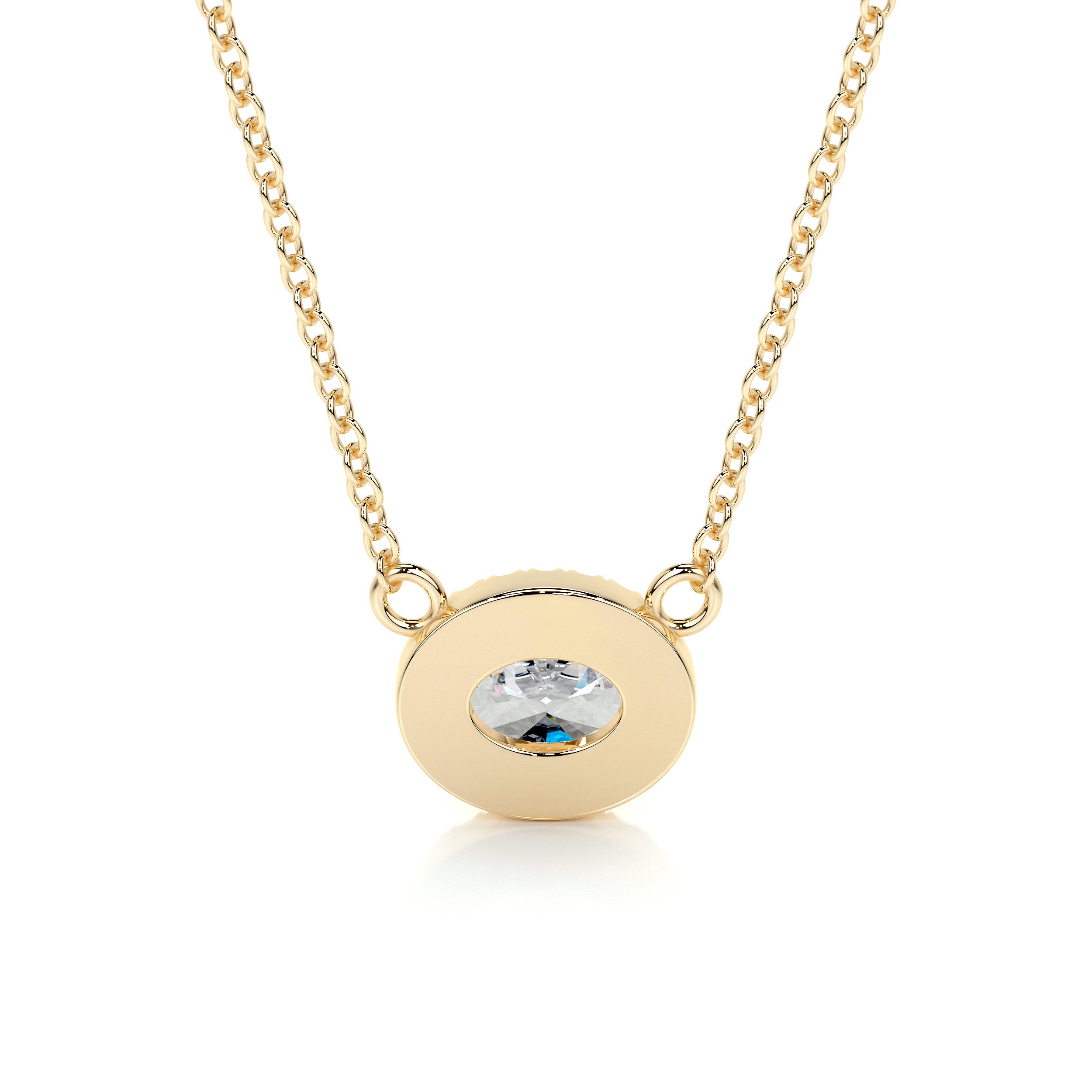 Louise Diamonds Pendant -18K Yellow Gold