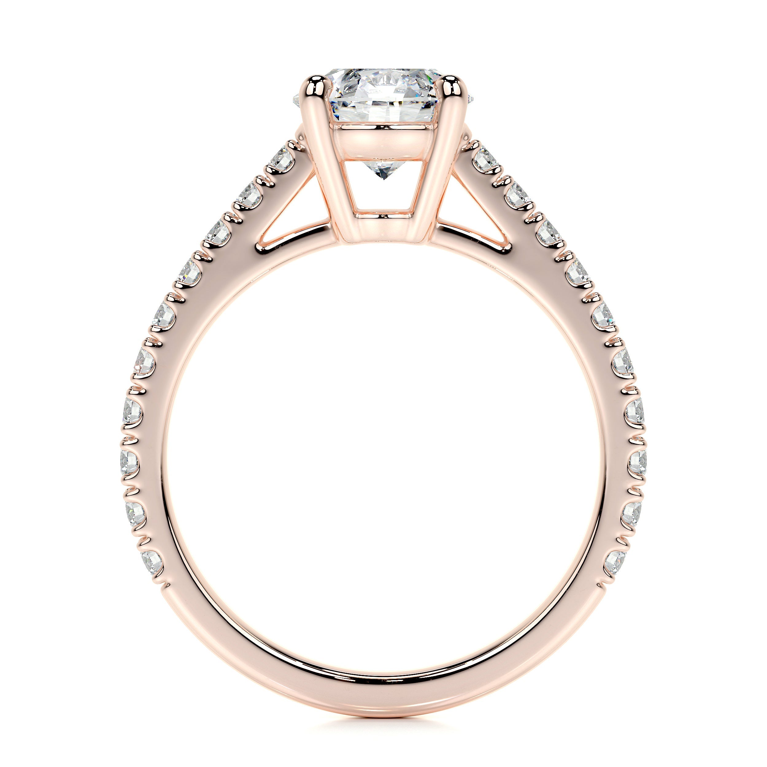 Aria Lab Grown Diamond Ring (1 Carat) -14K Rose Gold