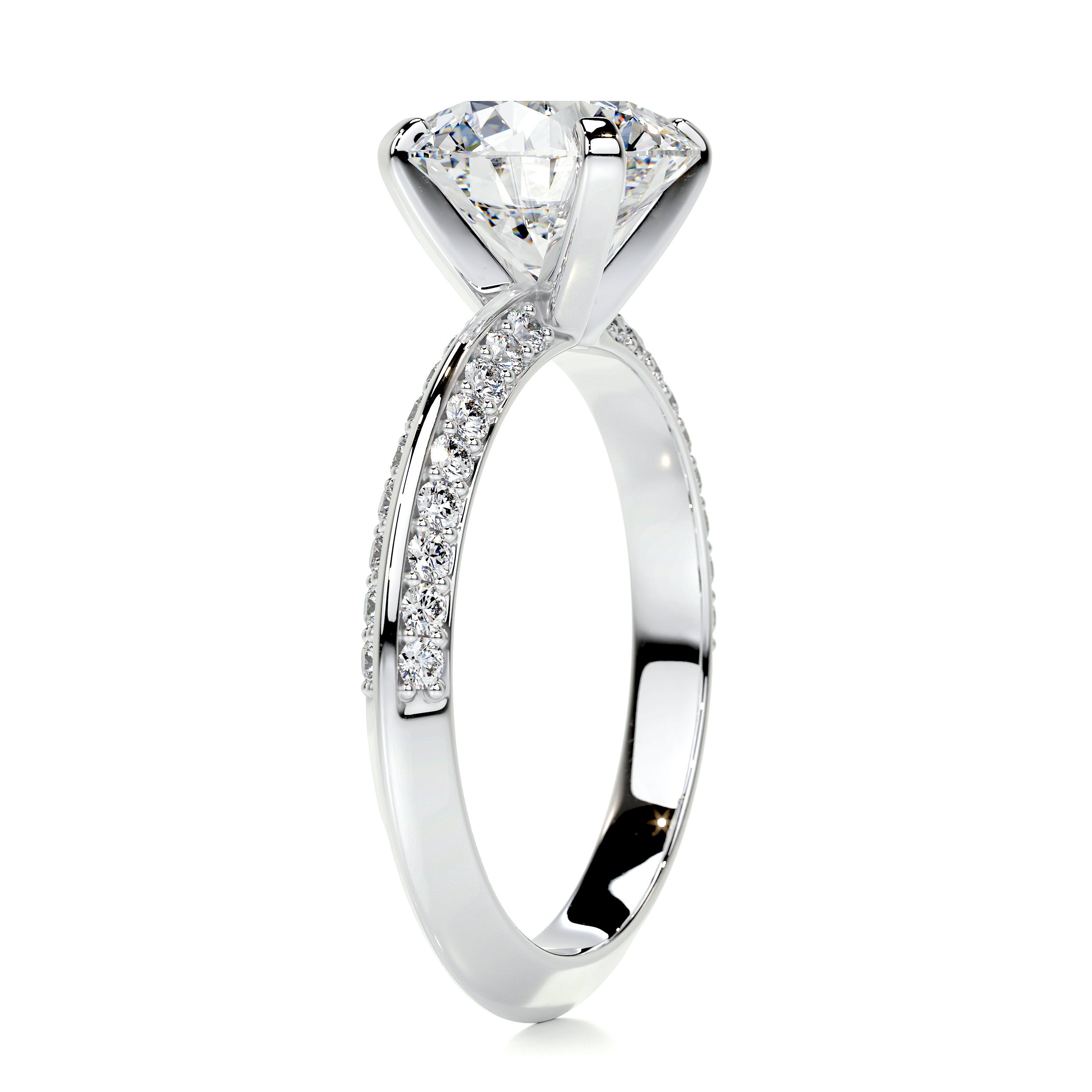 Ariana Diamond Engagement Ring -Platinum