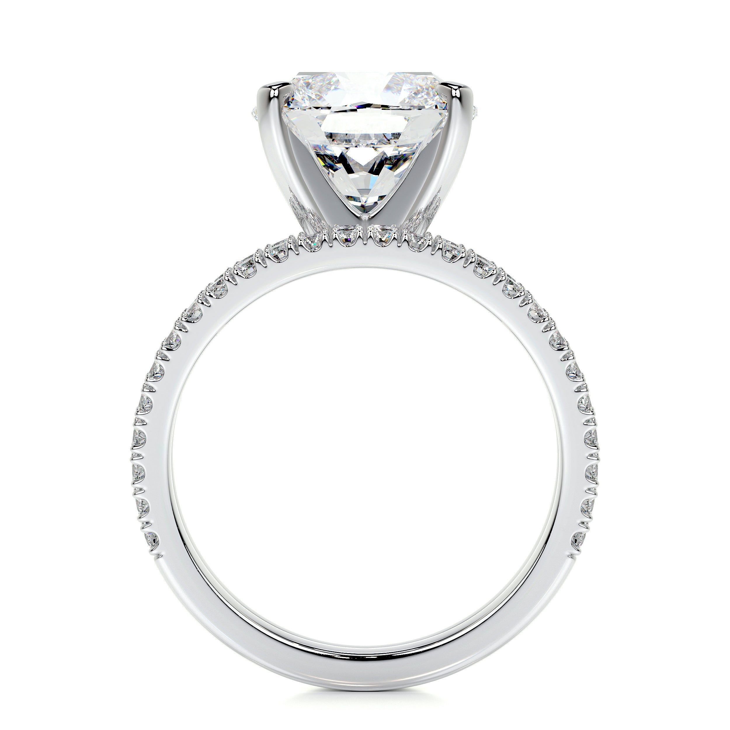 Stephanie Lab Grown Diamond Bridal Set -14K White Gold