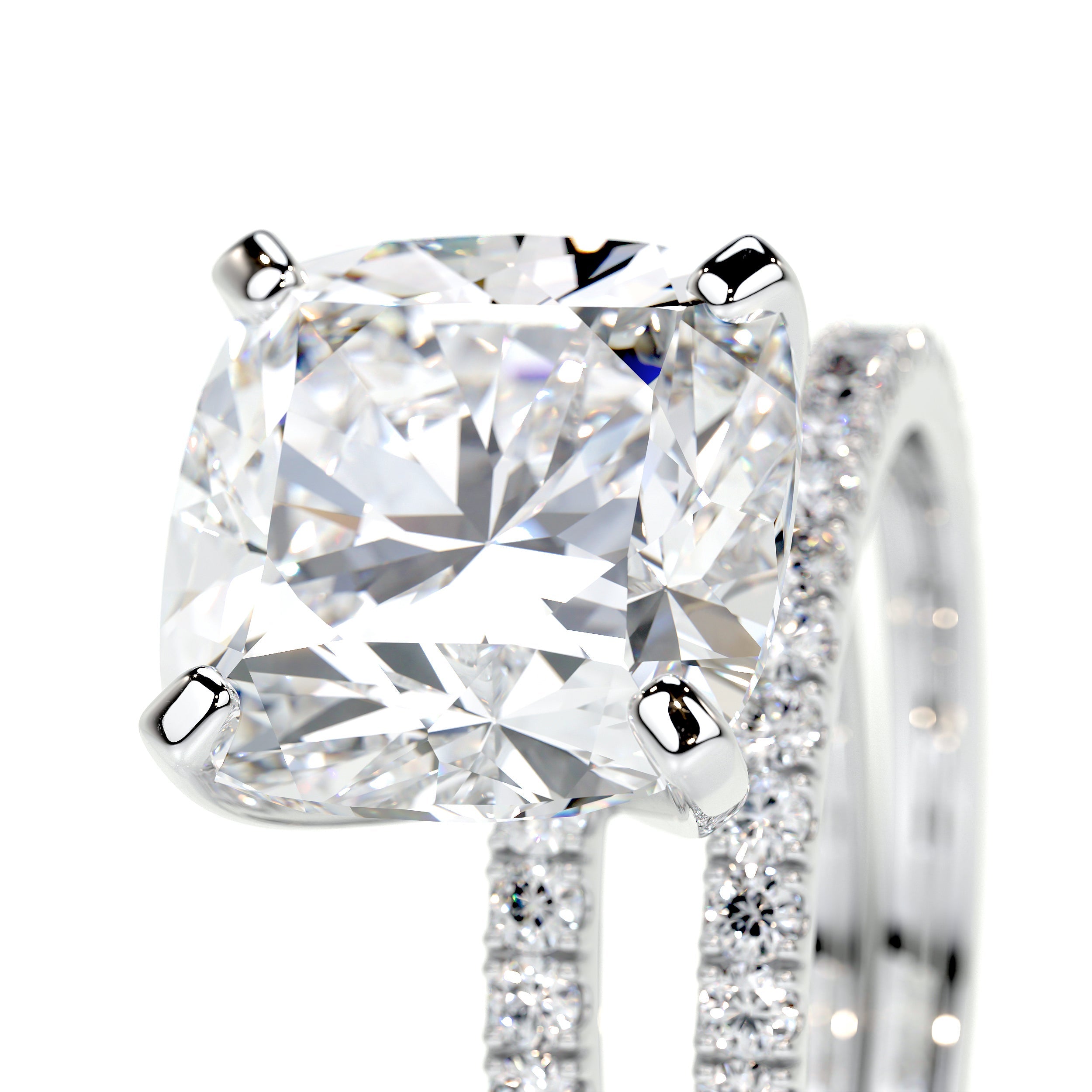 Stephanie Lab Grown Diamond Bridal Set -14K White Gold