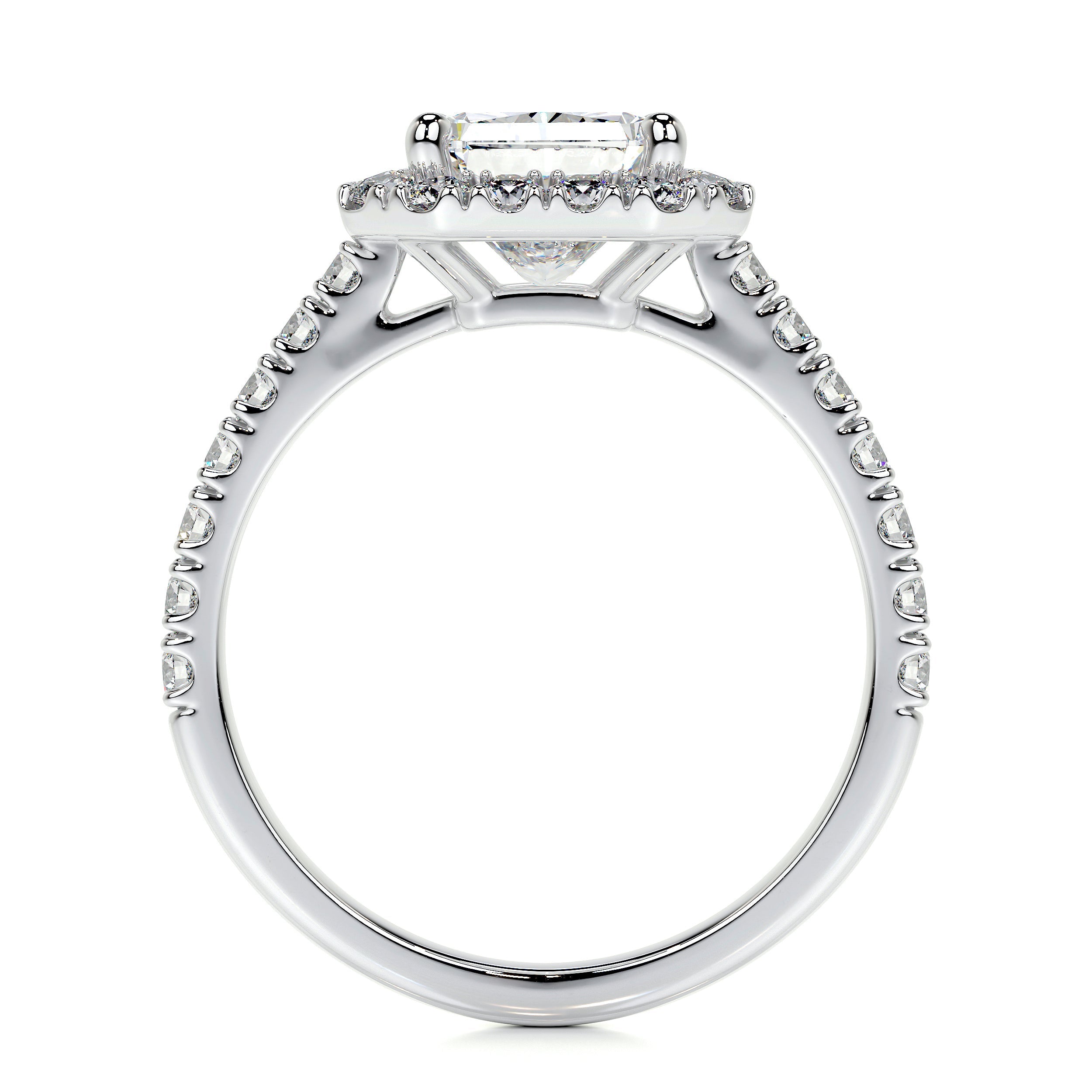 Andrea Lab Grown Diamond Ring   (2.25 Carat) -14K White Gold