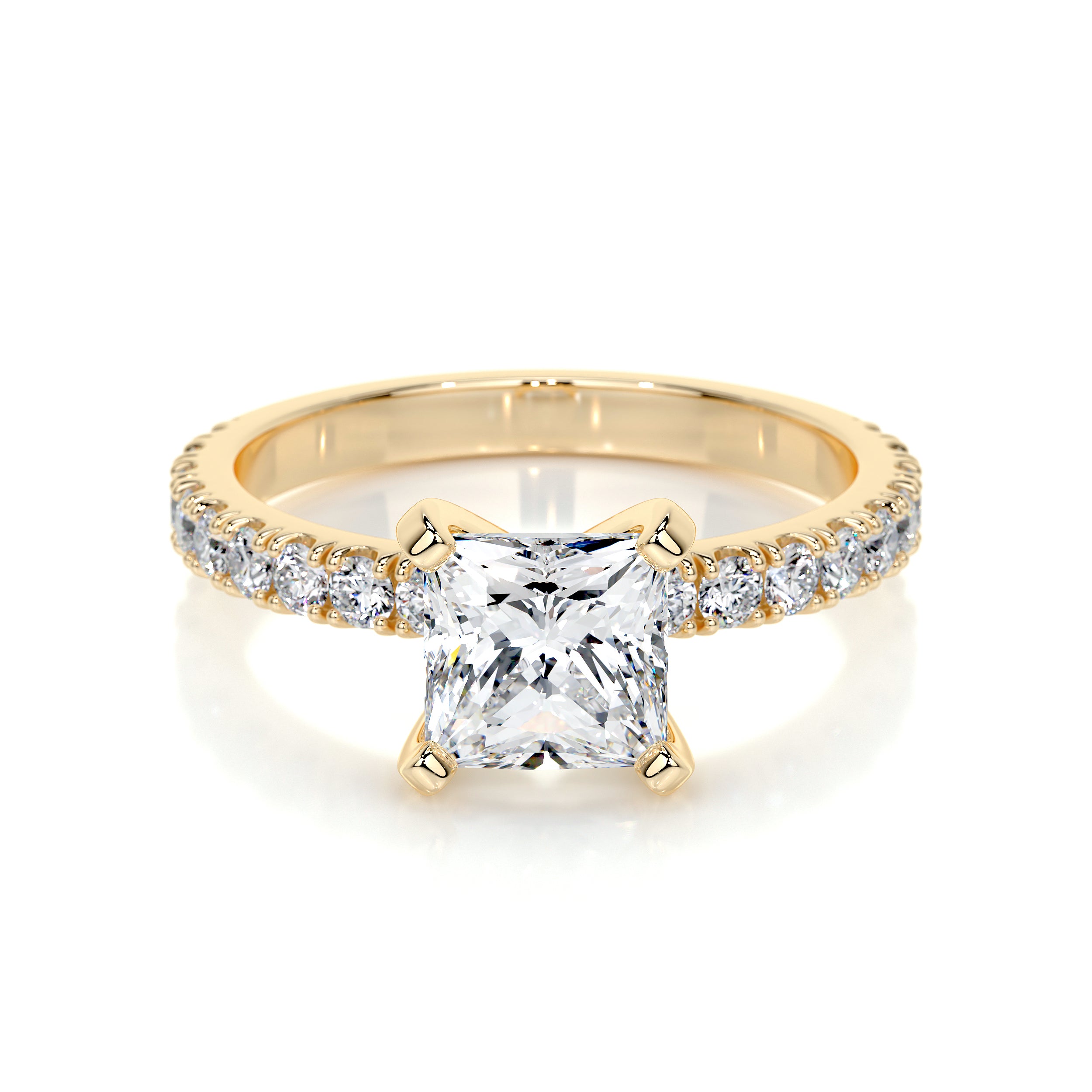 Blair Lab Grown Diamond Ring -18K Yellow Gold