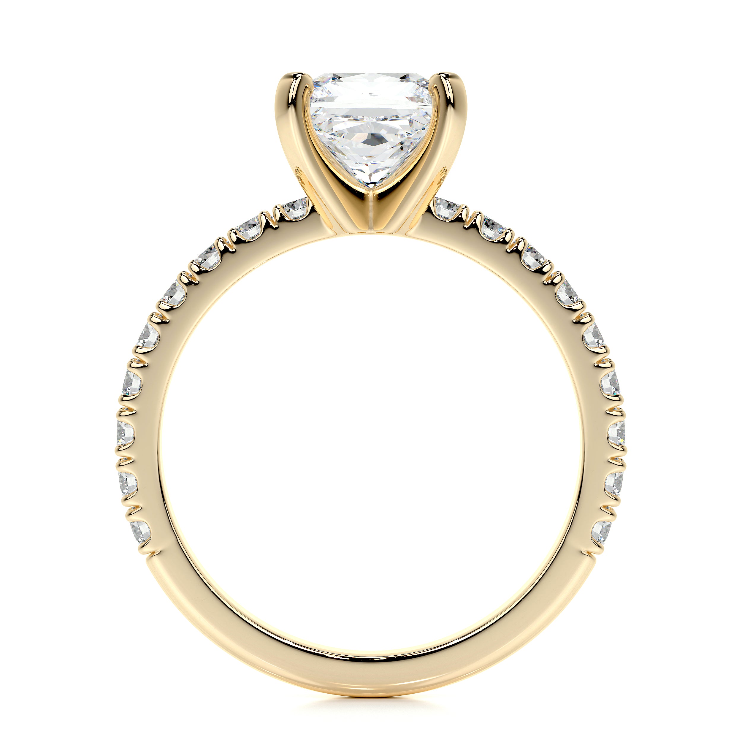 Blair Lab Grown Diamond Ring -18K Yellow Gold