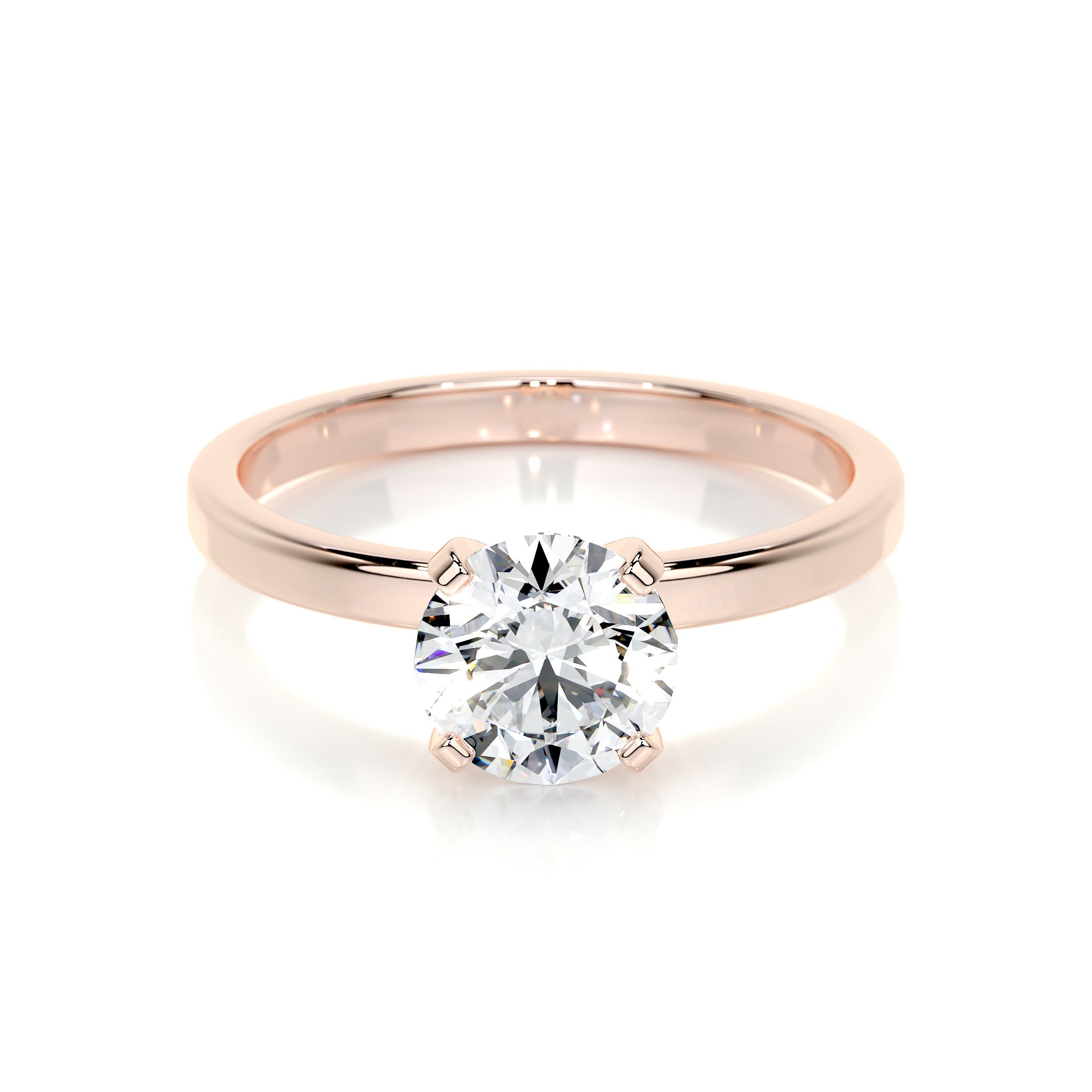 Jessica Lab Grown Diamond Ring (1 Carat) -14K Rose Gold