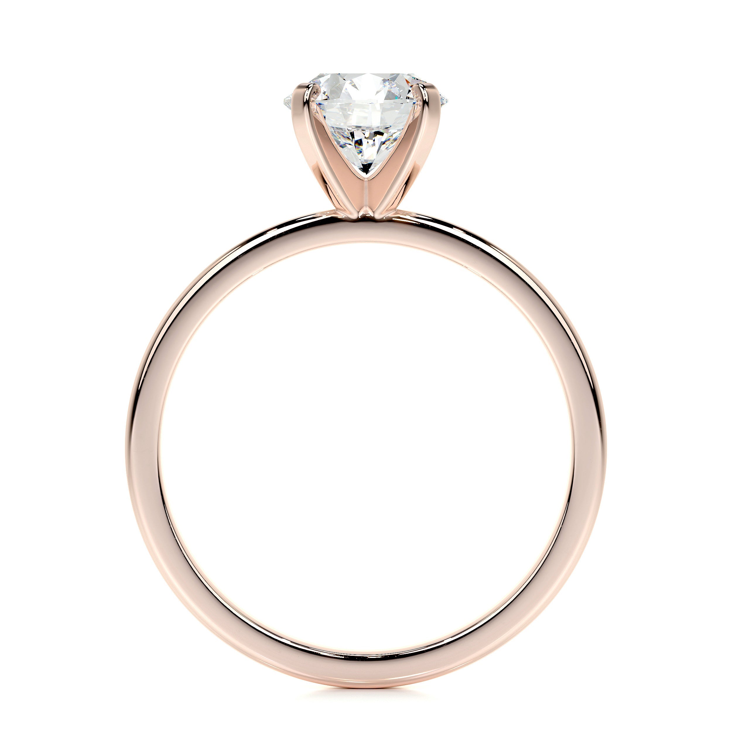 Jessica Lab Grown Diamond Ring (1 Carat) -14K Rose Gold