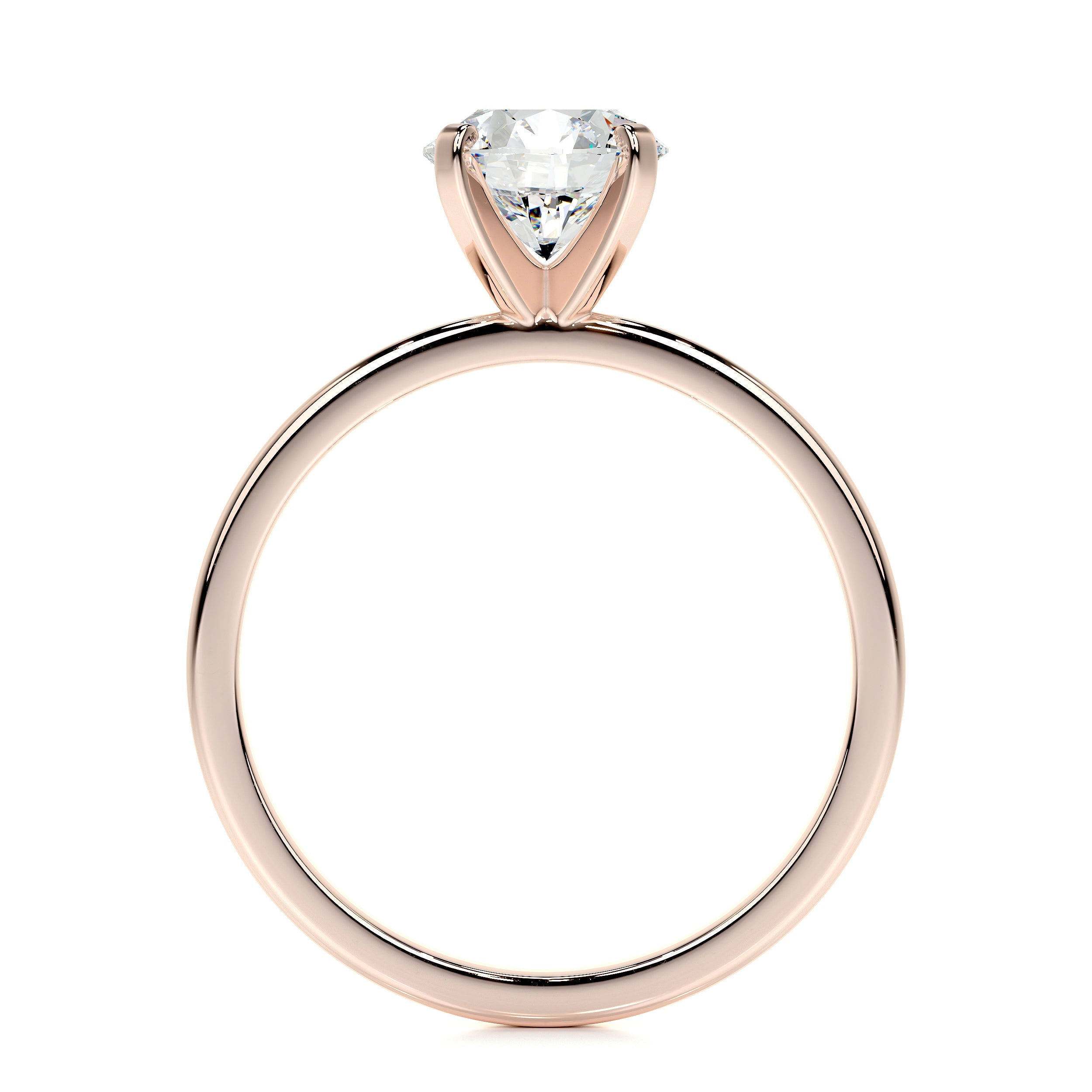 Jessica Lab Grown Diamond Ring   (1 Carat) -14K Rose Gold