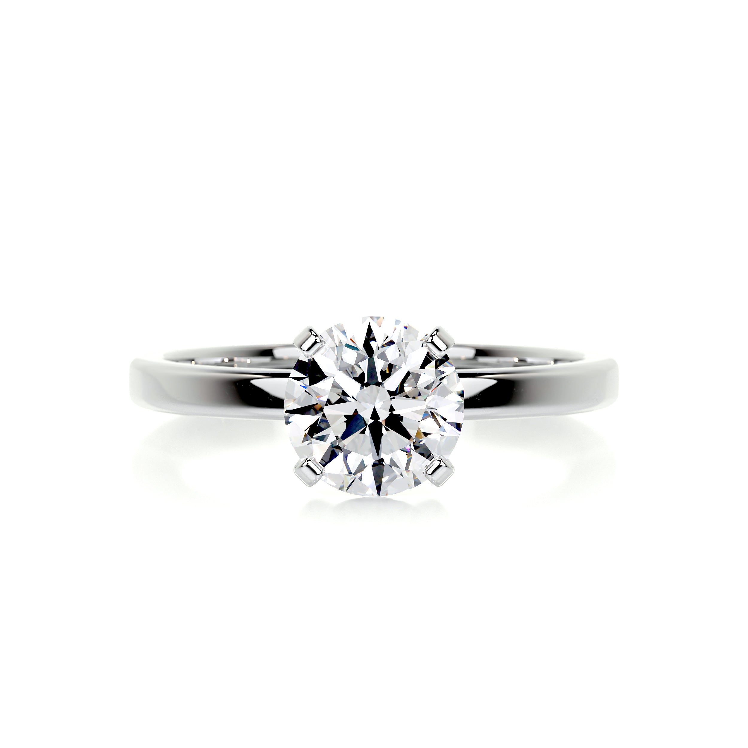 Jessica Diamond Engagement Ring -14K White Gold