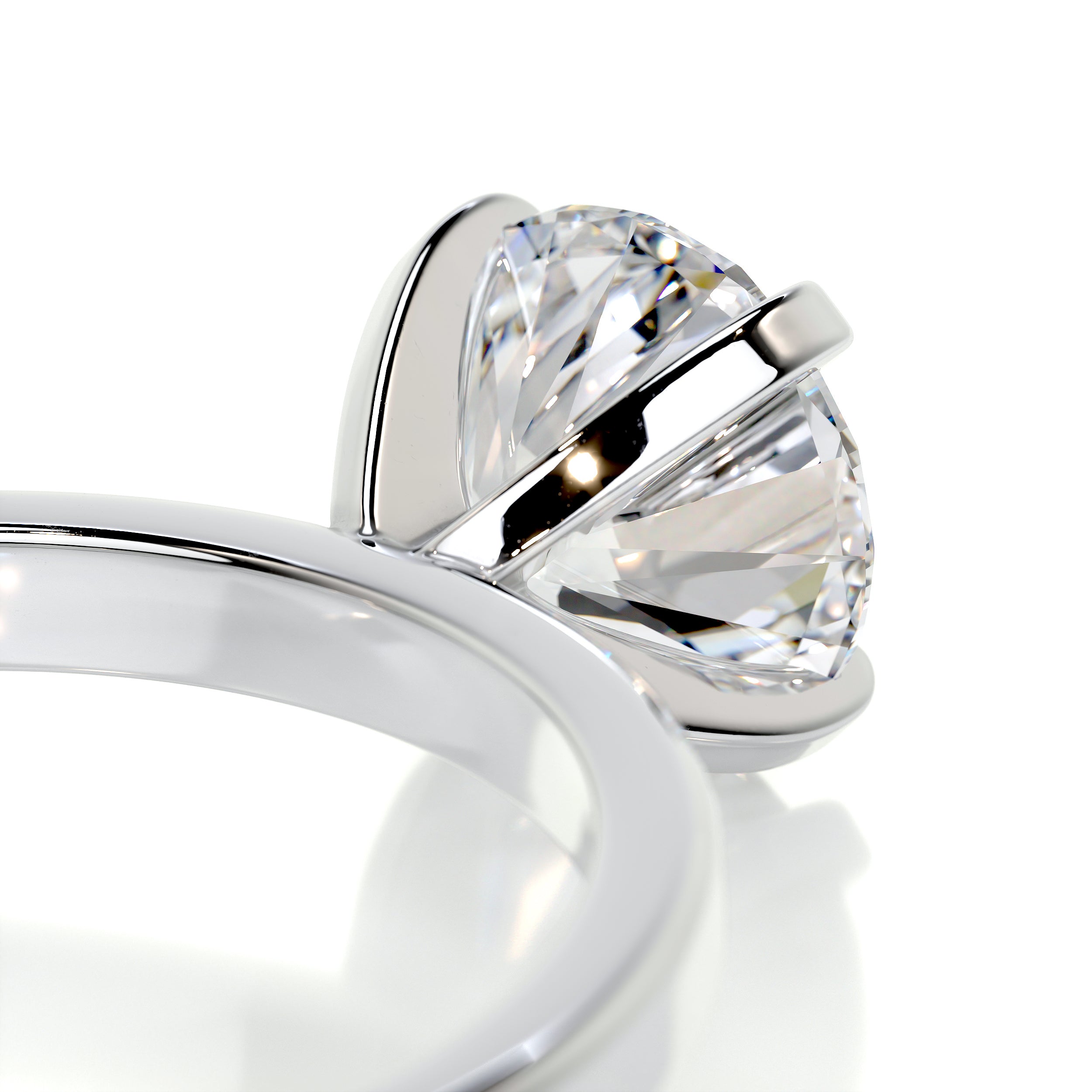 Jessica Diamond Engagement Ring -14K White Gold