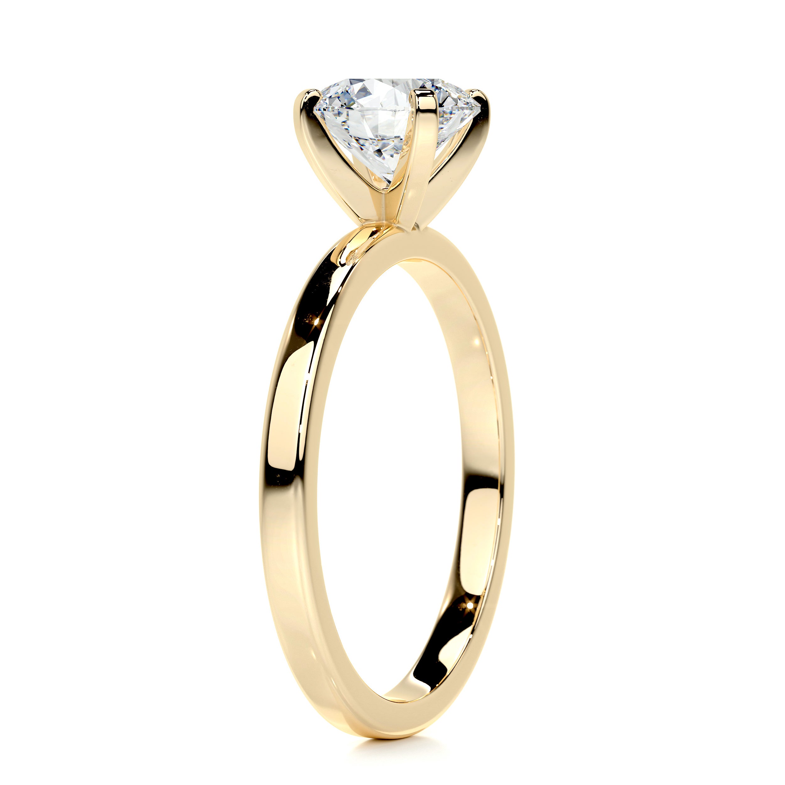 Jessica Diamond Engagement Ring -18K Yellow Gold