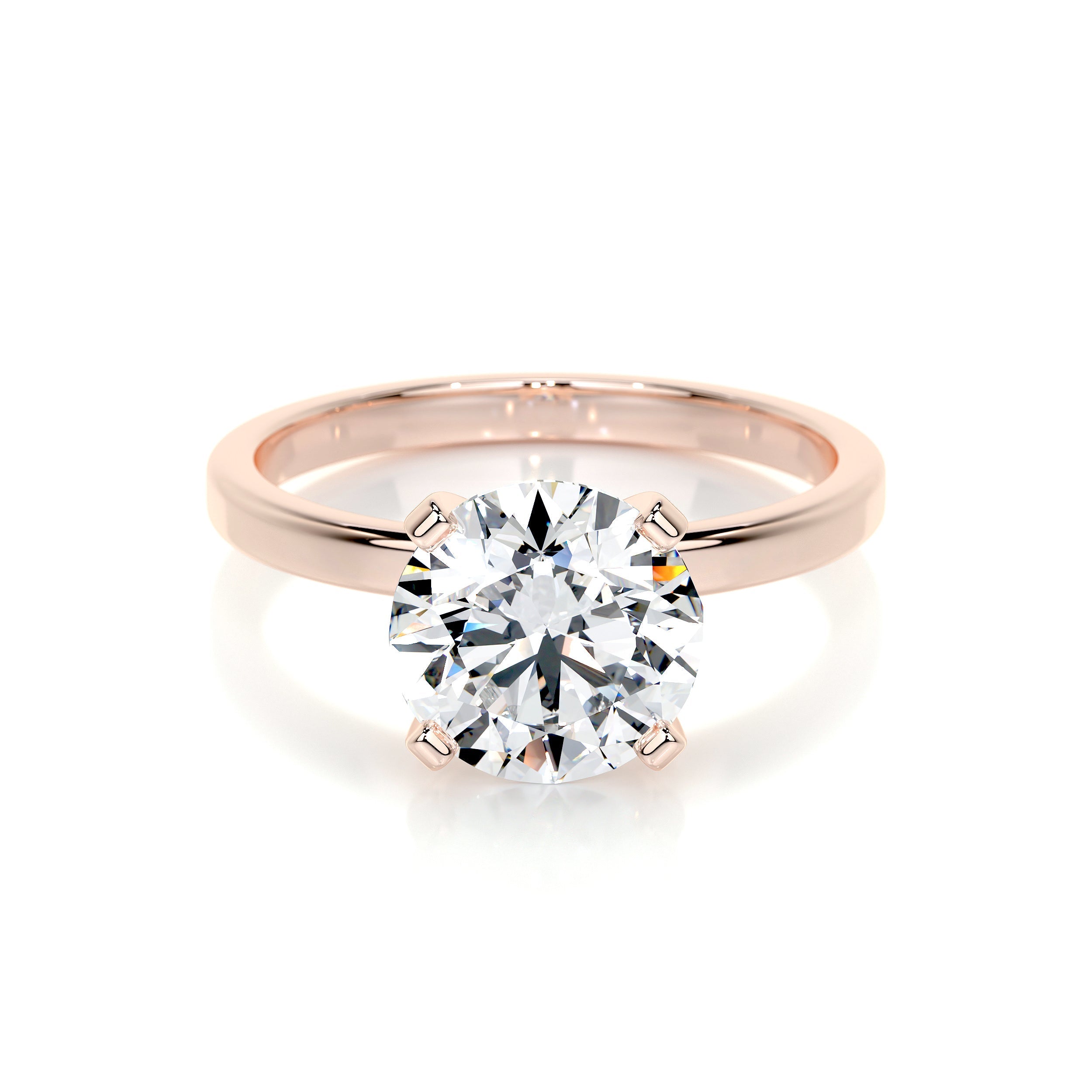 Jessica Lab Grown Diamond Ring (2 Carat) -14K Rose Gold
