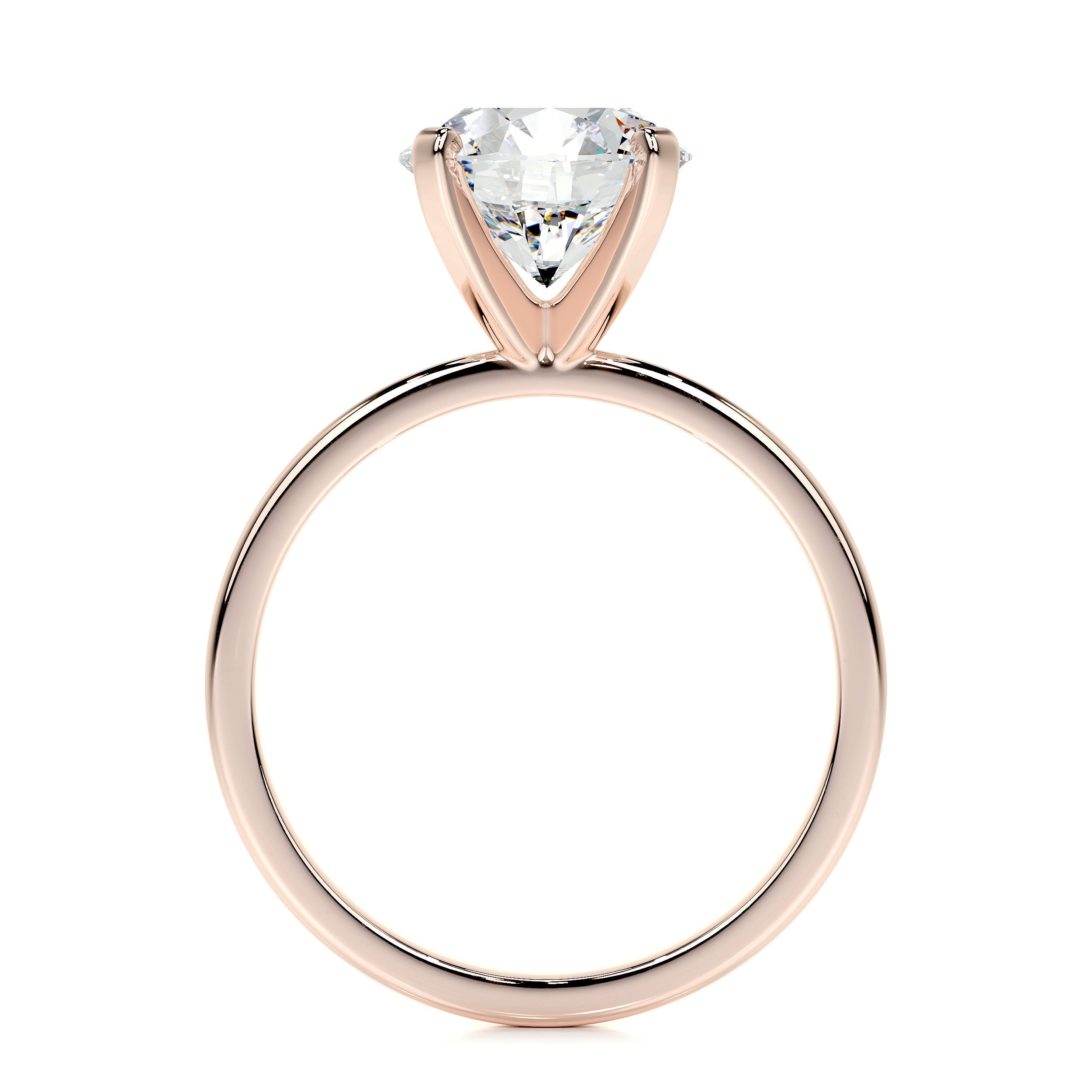 Jessica Lab Grown Diamond Ring (2 Carat) -14K Rose Gold