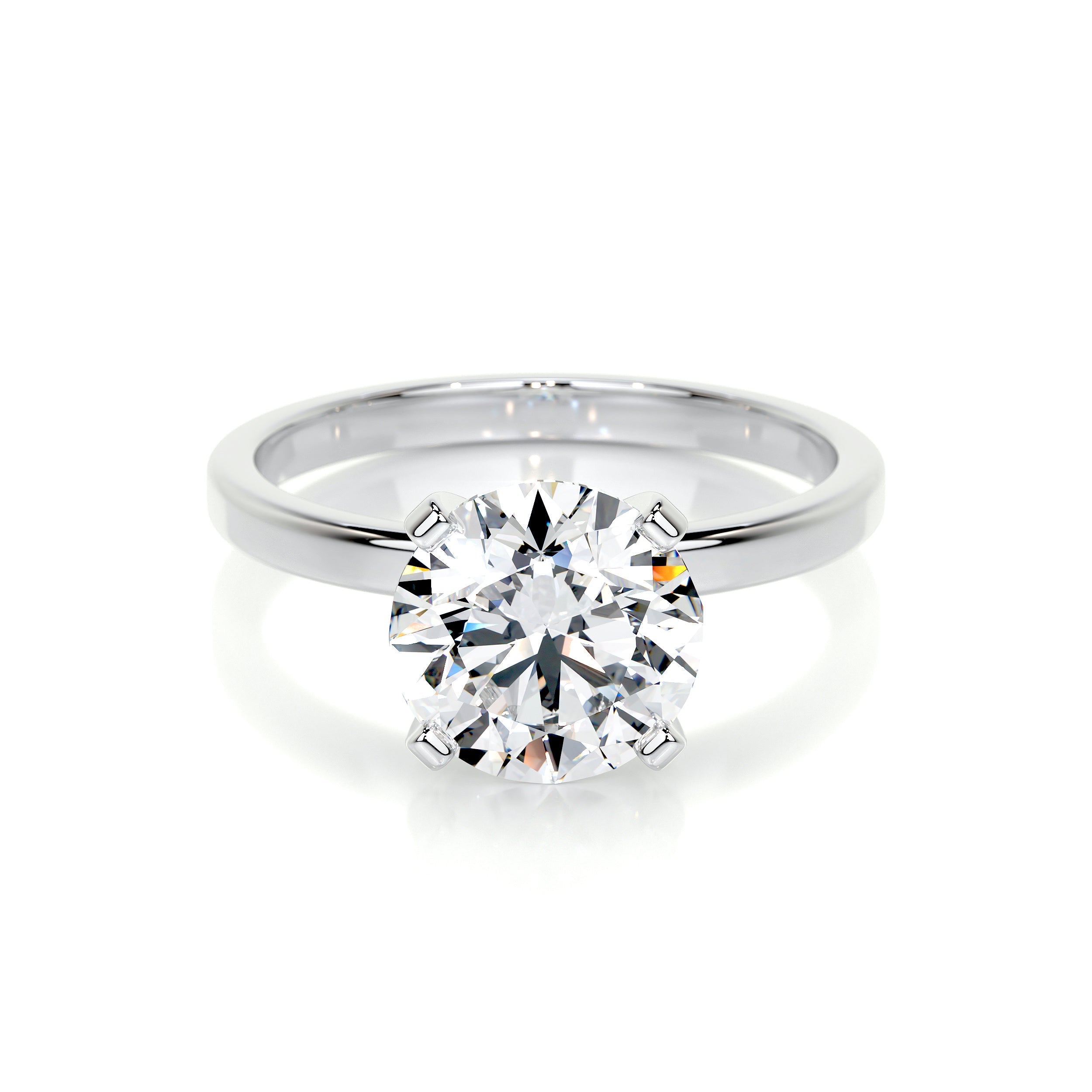 Jessica Lab Grown Diamond Ring   (2 Carat) -14K White Gold