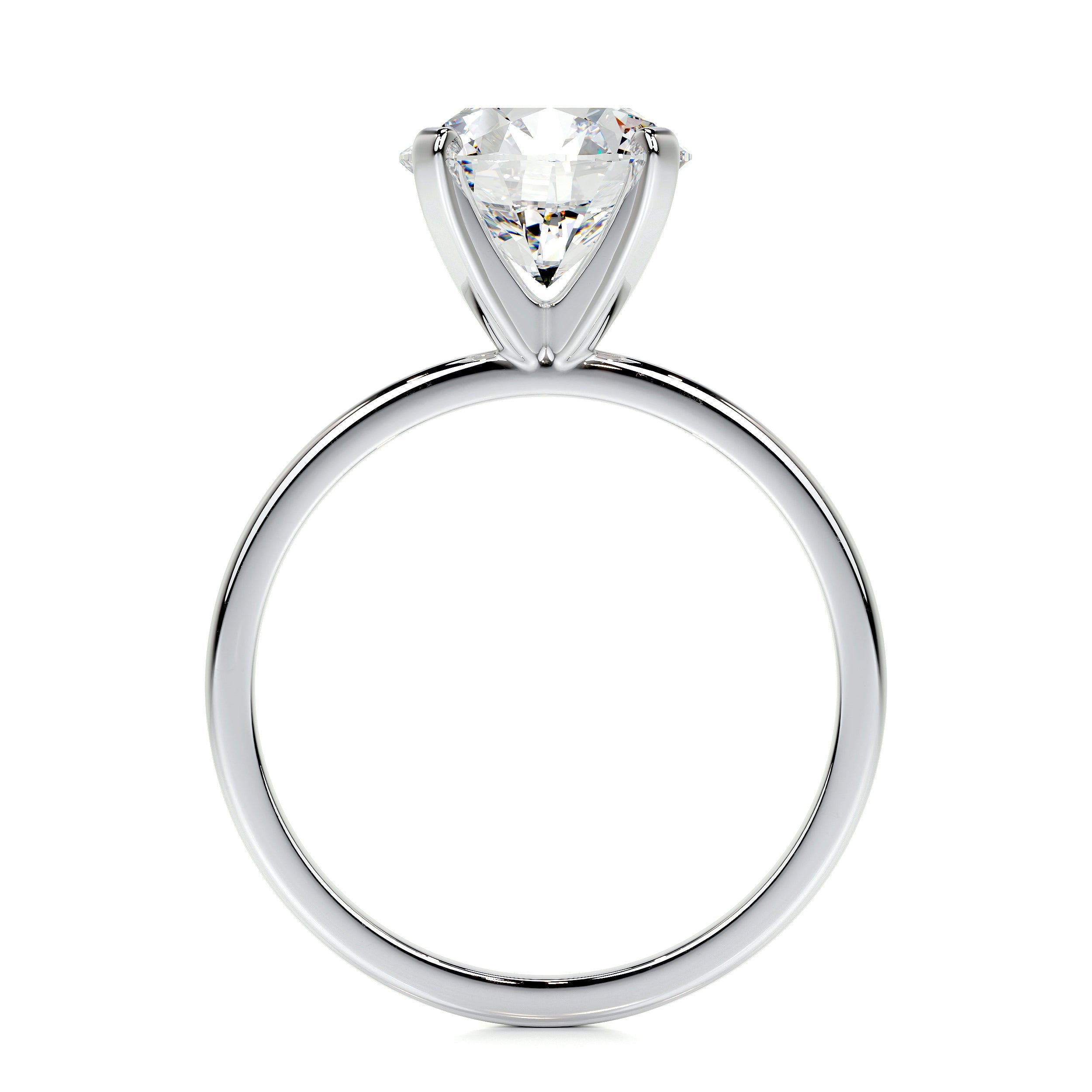 Jessica Lab Grown Diamond Ring   (2 Carat) -14K White Gold