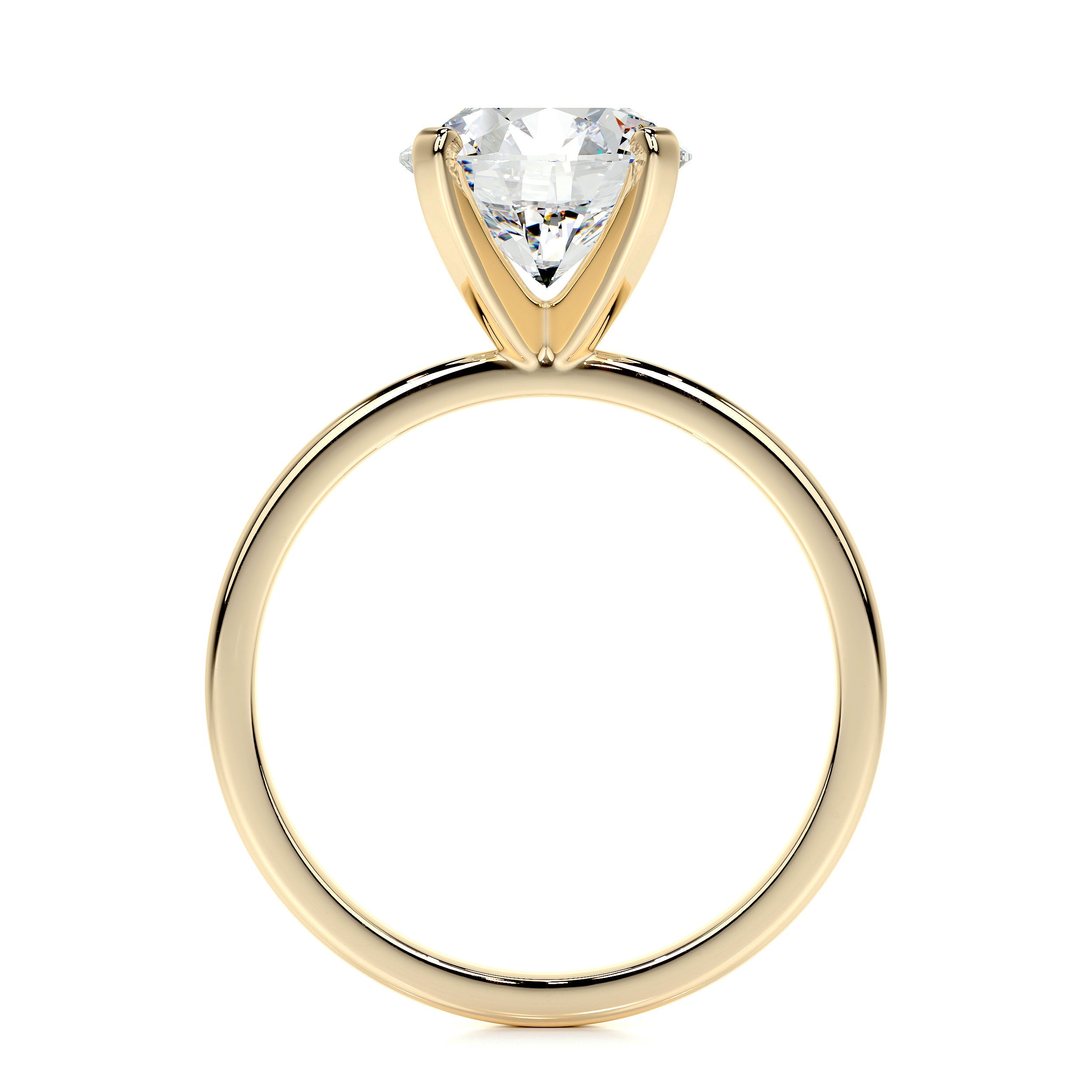 Jessica Lab Grown Diamond Ring (2 Carat) -18K Yellow Gold