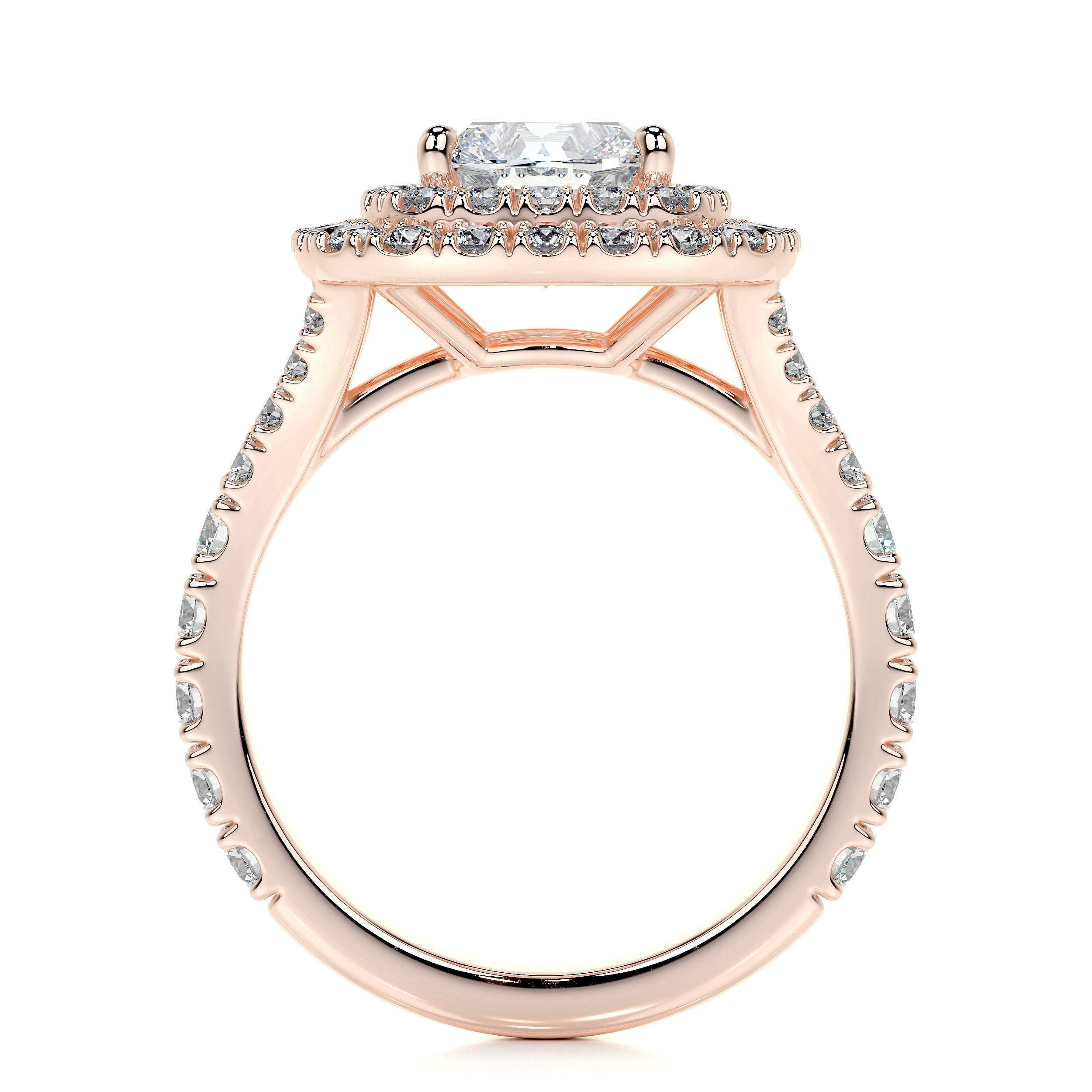 Tina Lab Grown Diamond Ring -14K Rose Gold