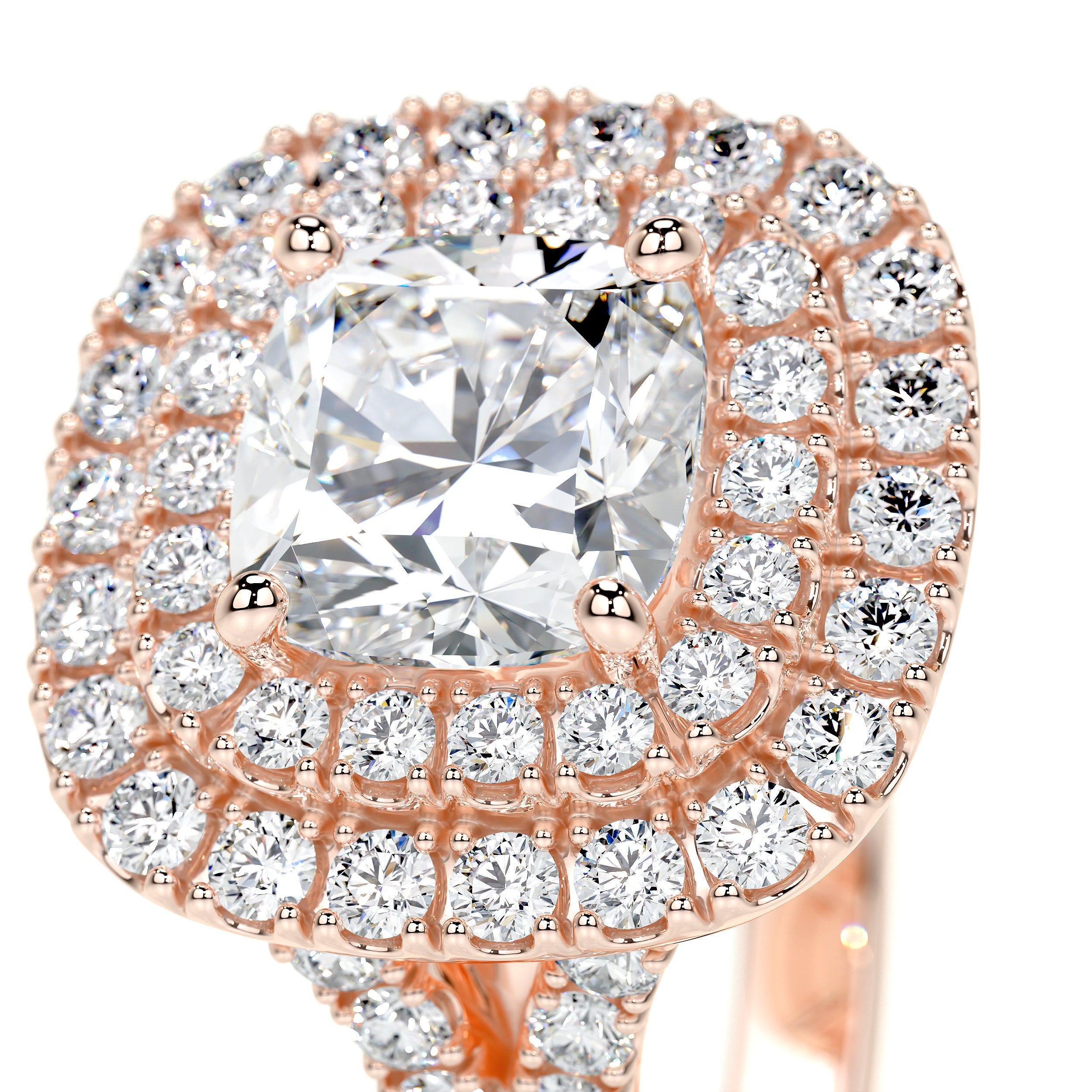 Tina Lab Grown Diamond Ring -14K Rose Gold