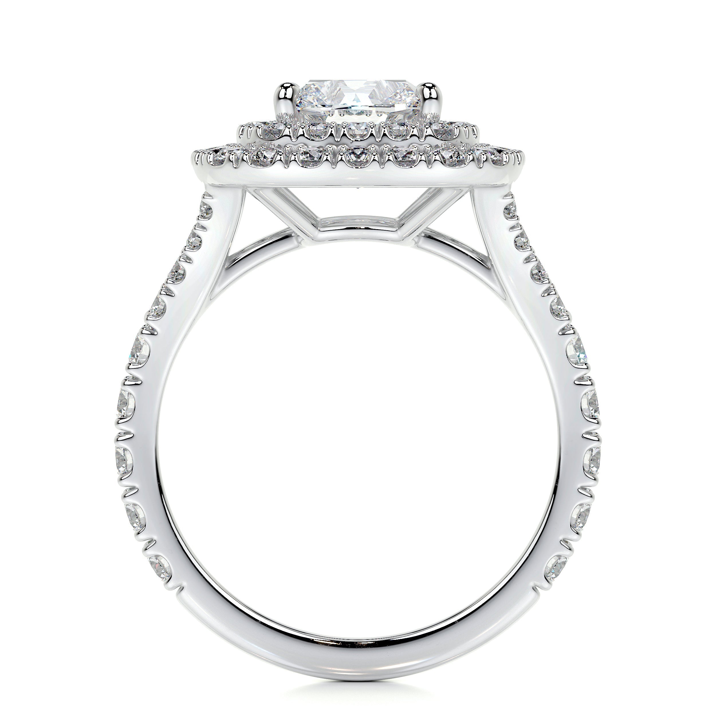 Tina Lab Grown Diamond Ring -Platinum