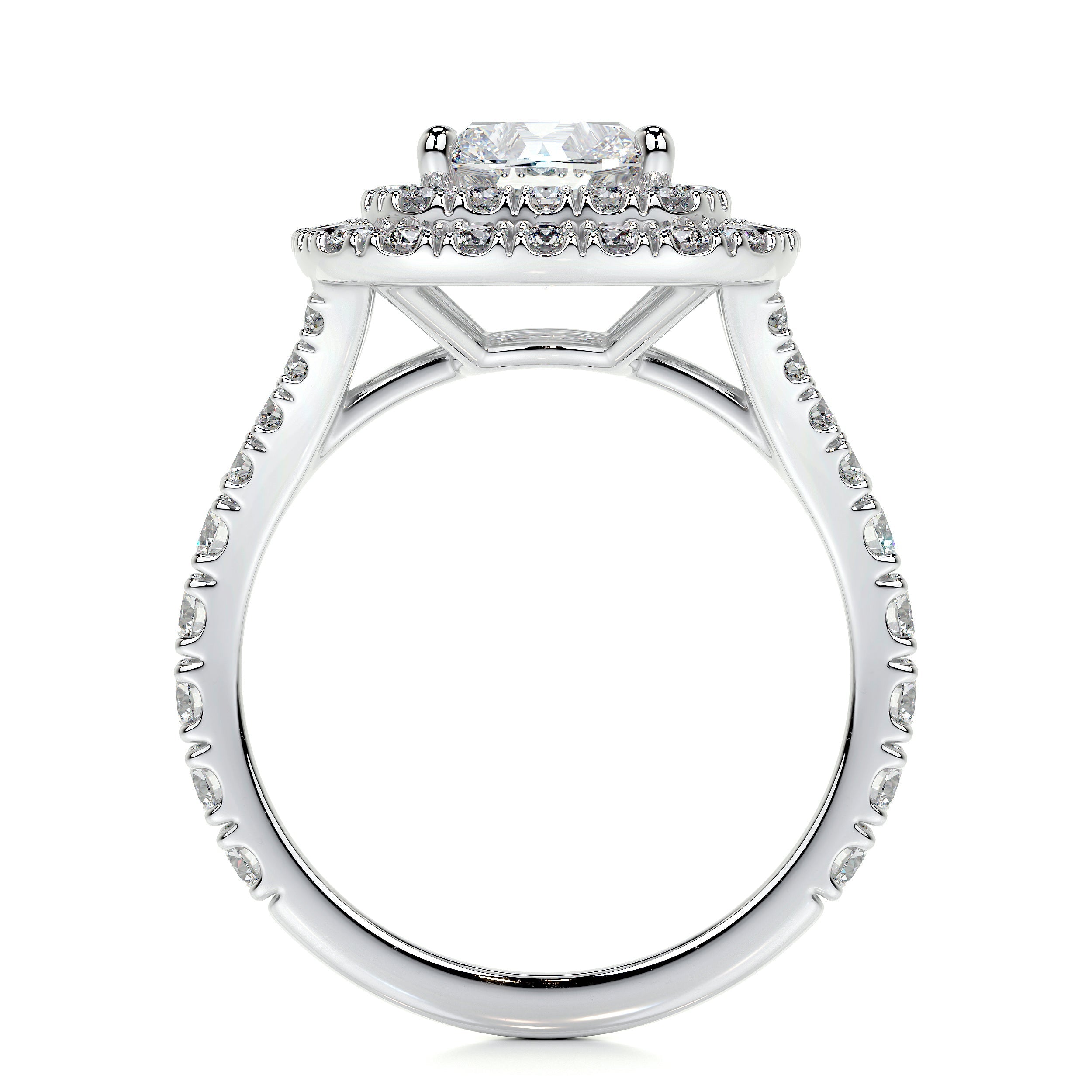 Tina Lab Grown Diamond Ring -14K White Gold