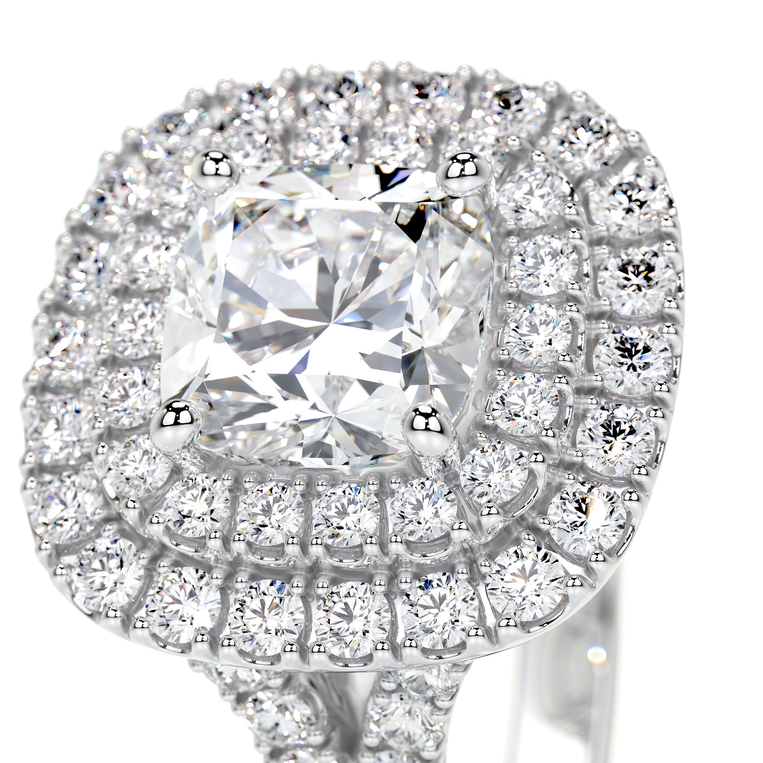 Tina Lab Grown Diamond Ring -14K White Gold