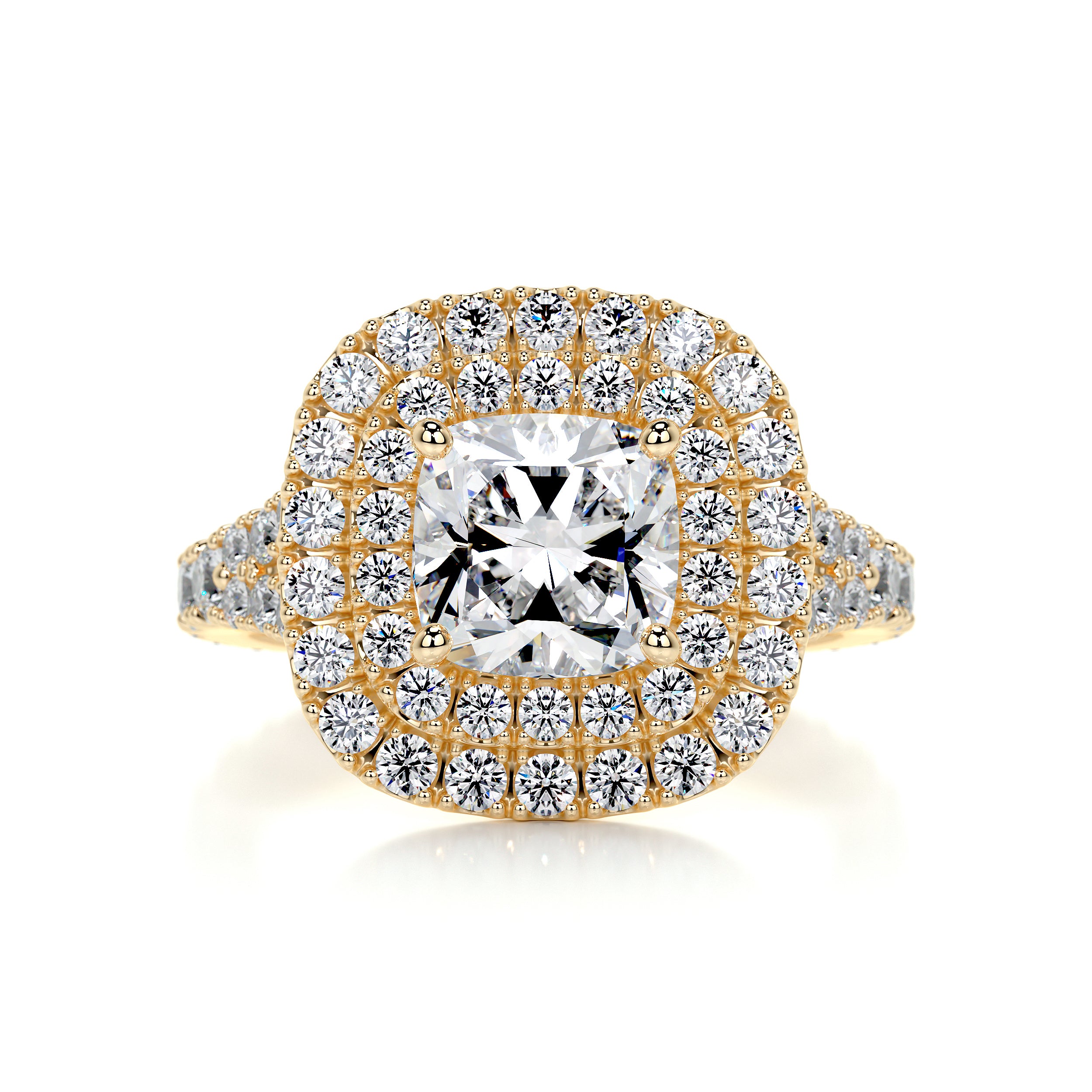 Tina Diamond Engagement Ring (2.5 Carat) -18K Yellow Gold