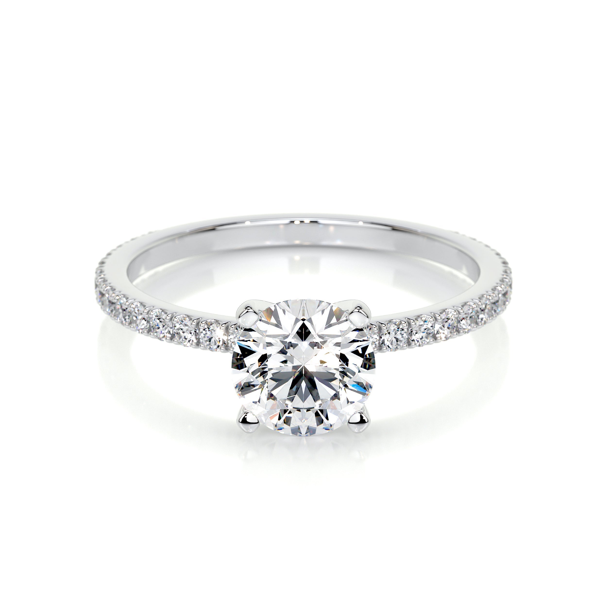 Stephanie Lab Grown Diamond Ring -Platinum