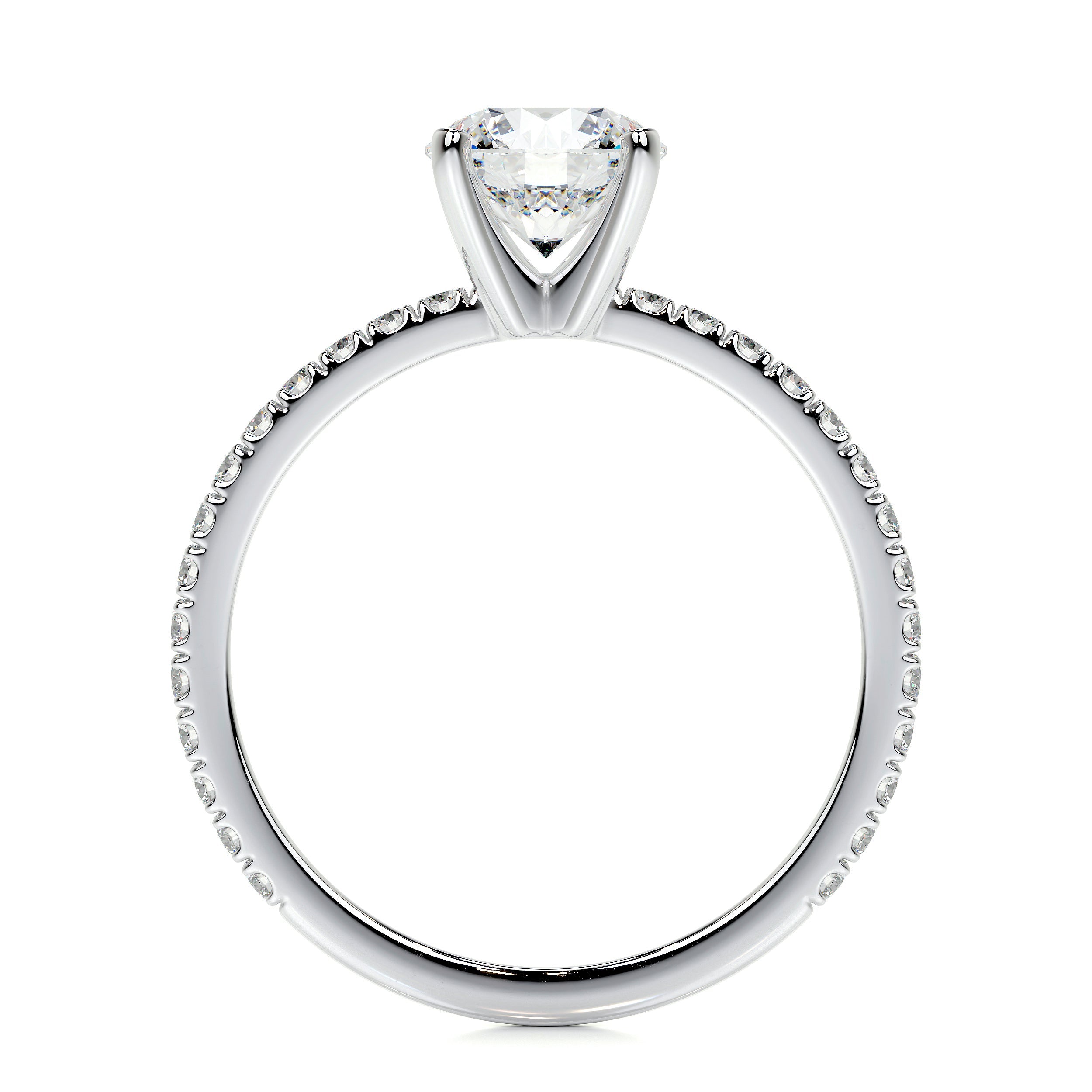 Stephanie Lab Grown Diamond Ring -Platinum