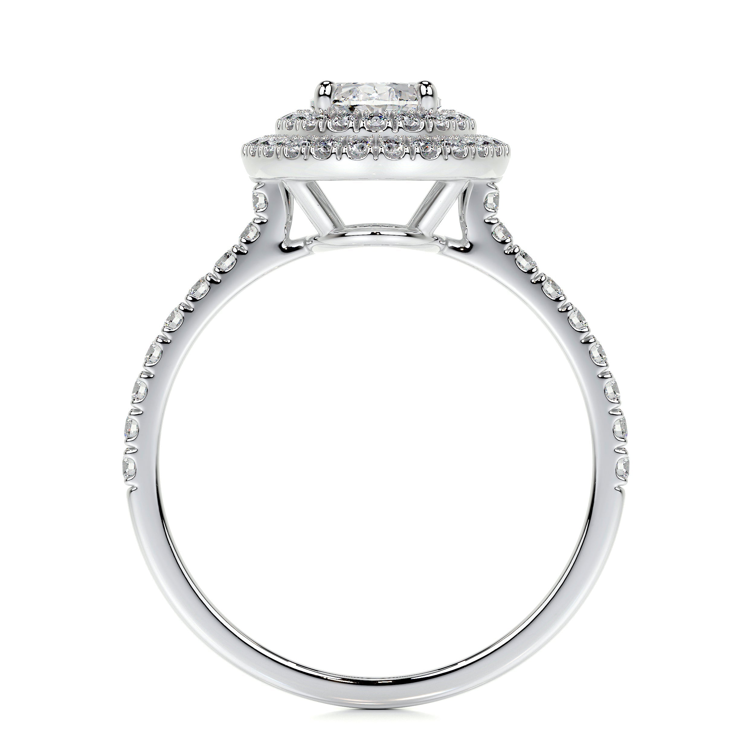 Nora Lab Grown Diamond Ring (1.75 Carat) -18K White Gold