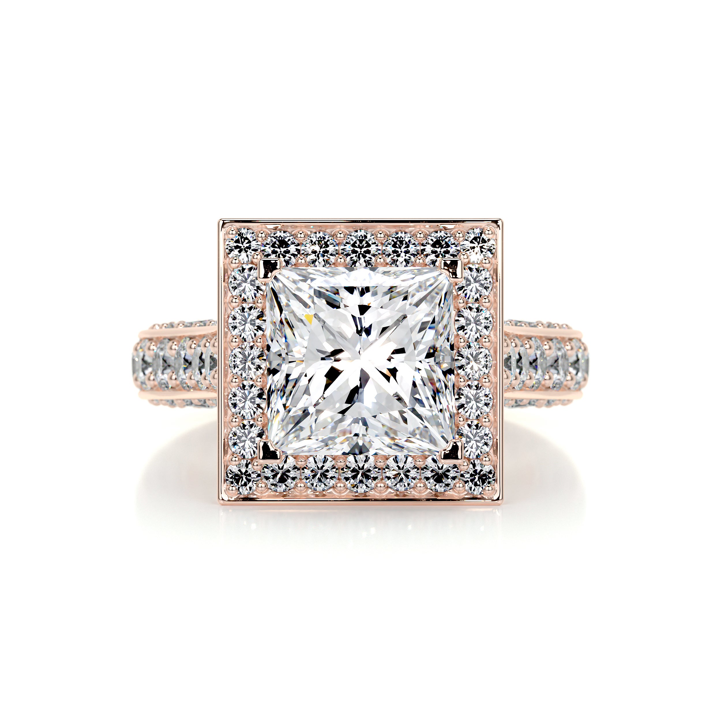 Freya Diamond Engagement Ring -14K Rose Gold