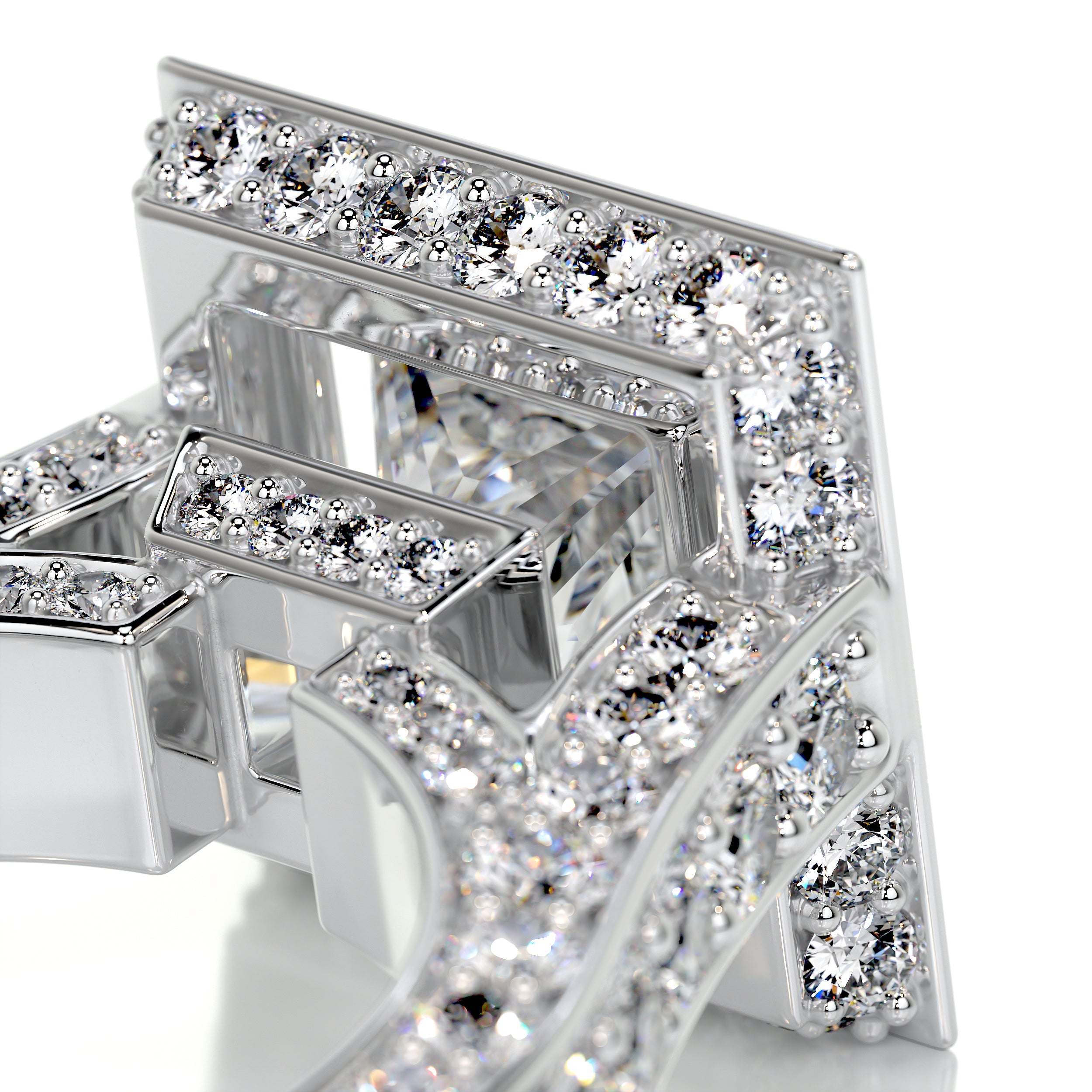 Freya Diamond Engagement Ring -14K White Gold