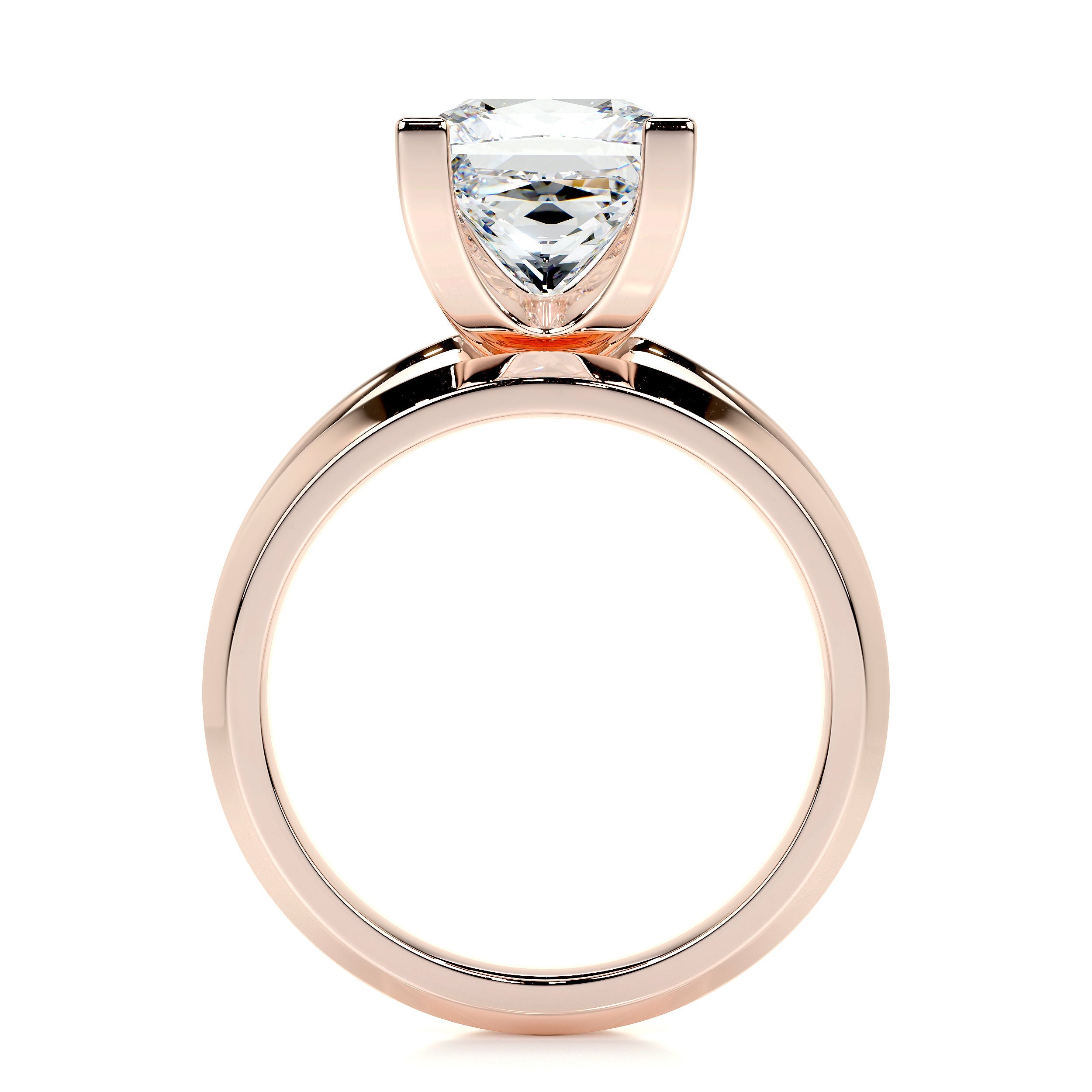 Carolina Lab Grown Diamond Bridal Set   (2 Carat) -14K Rose Gold