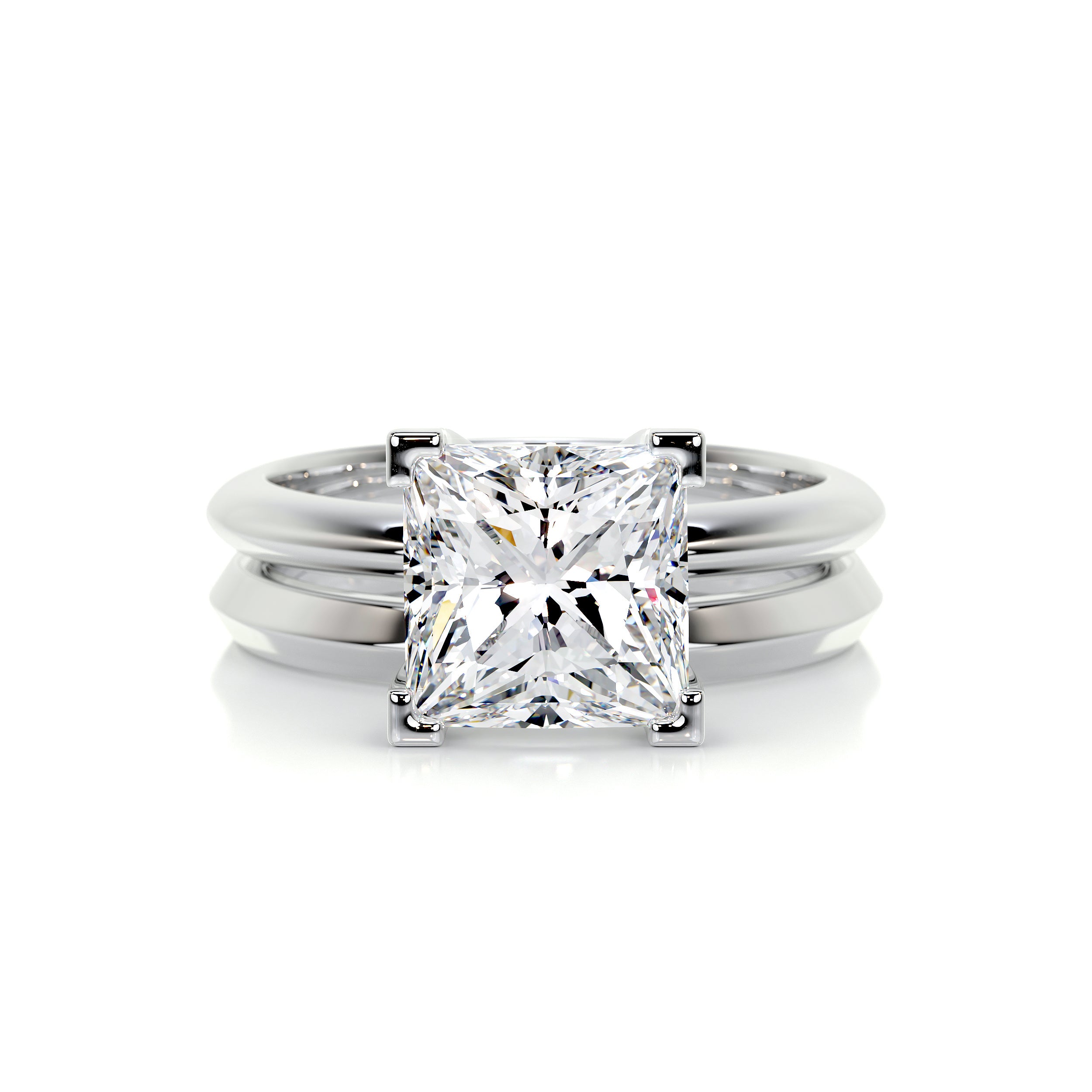 Carolina Diamond Bridal Set -14K White Gold