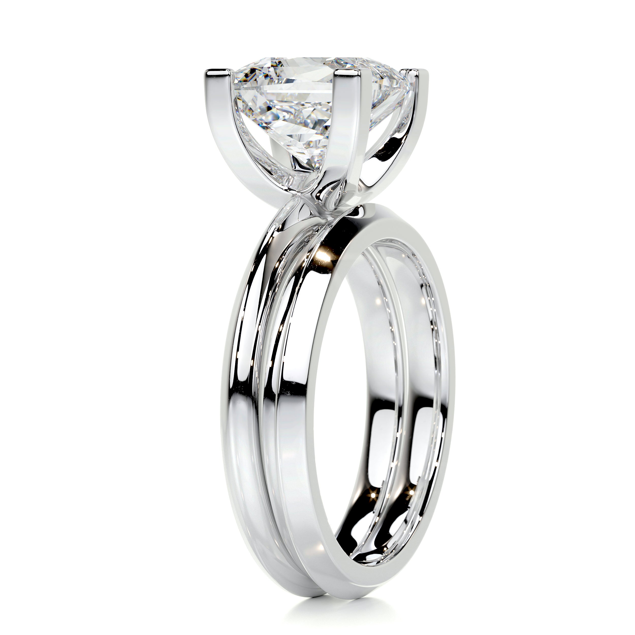 Carolina Diamond Bridal Set -14K White Gold