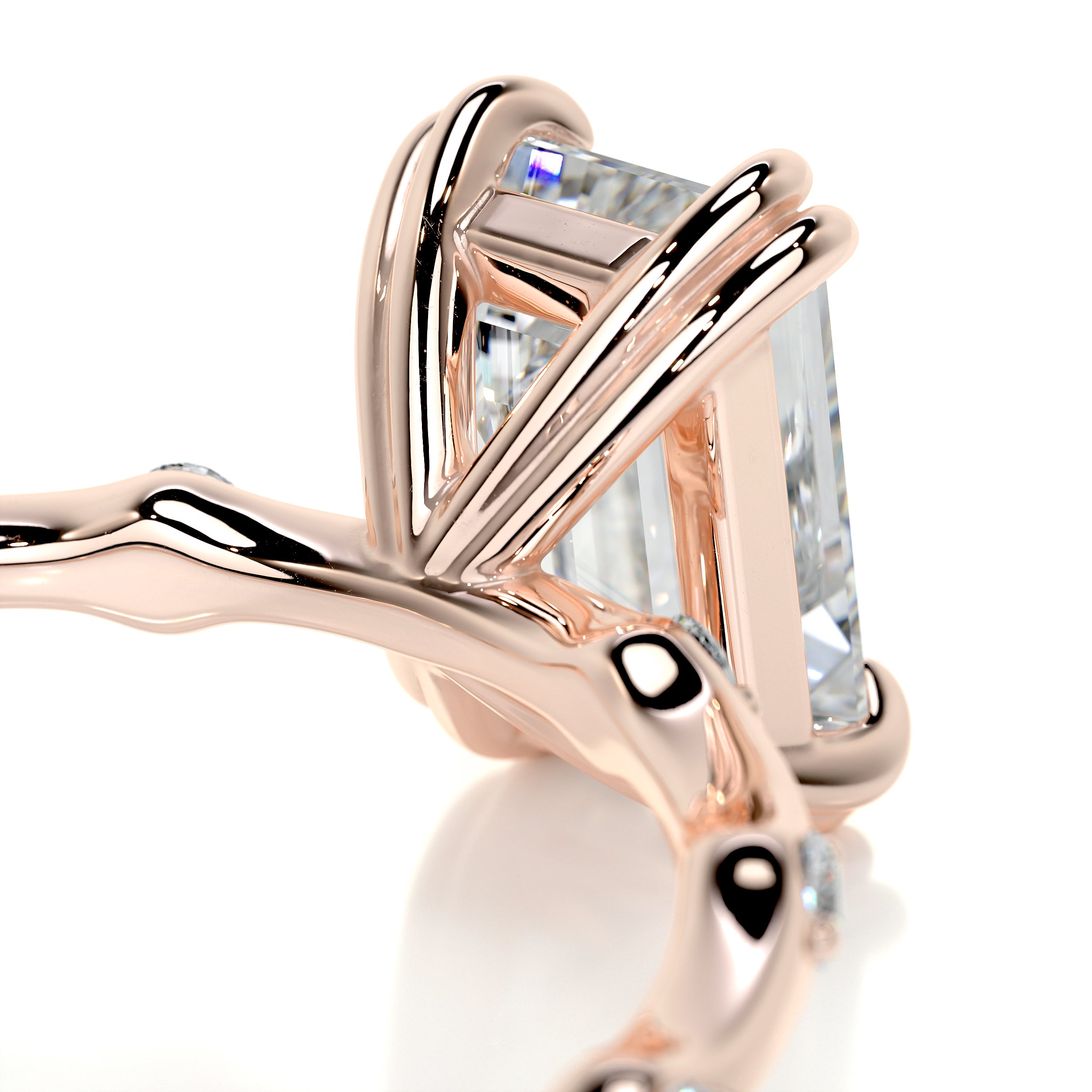 Wilma Diamond Engagement Ring -14K Rose Gold