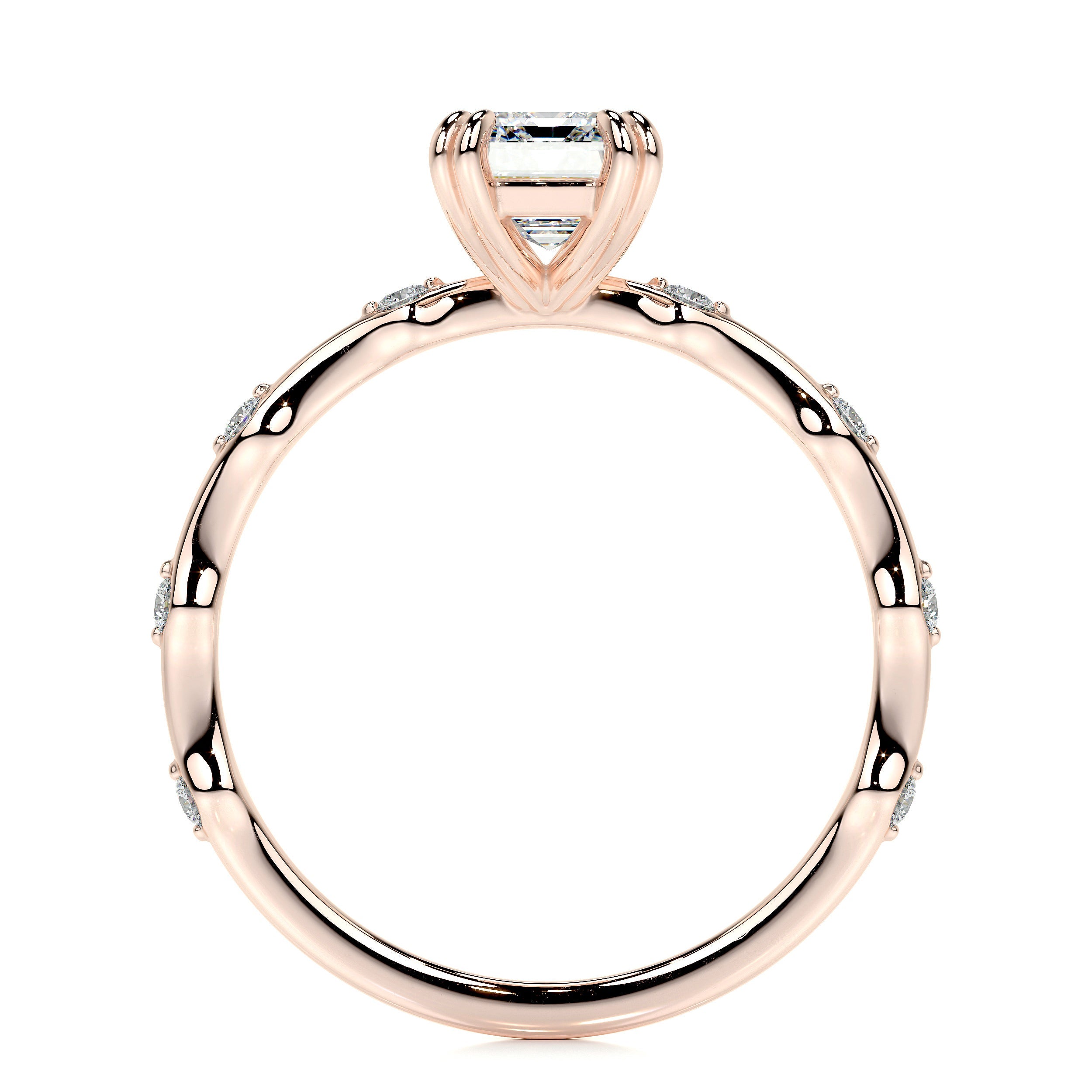 Wilma Lab Grown Diamond Ring -14K Rose Gold