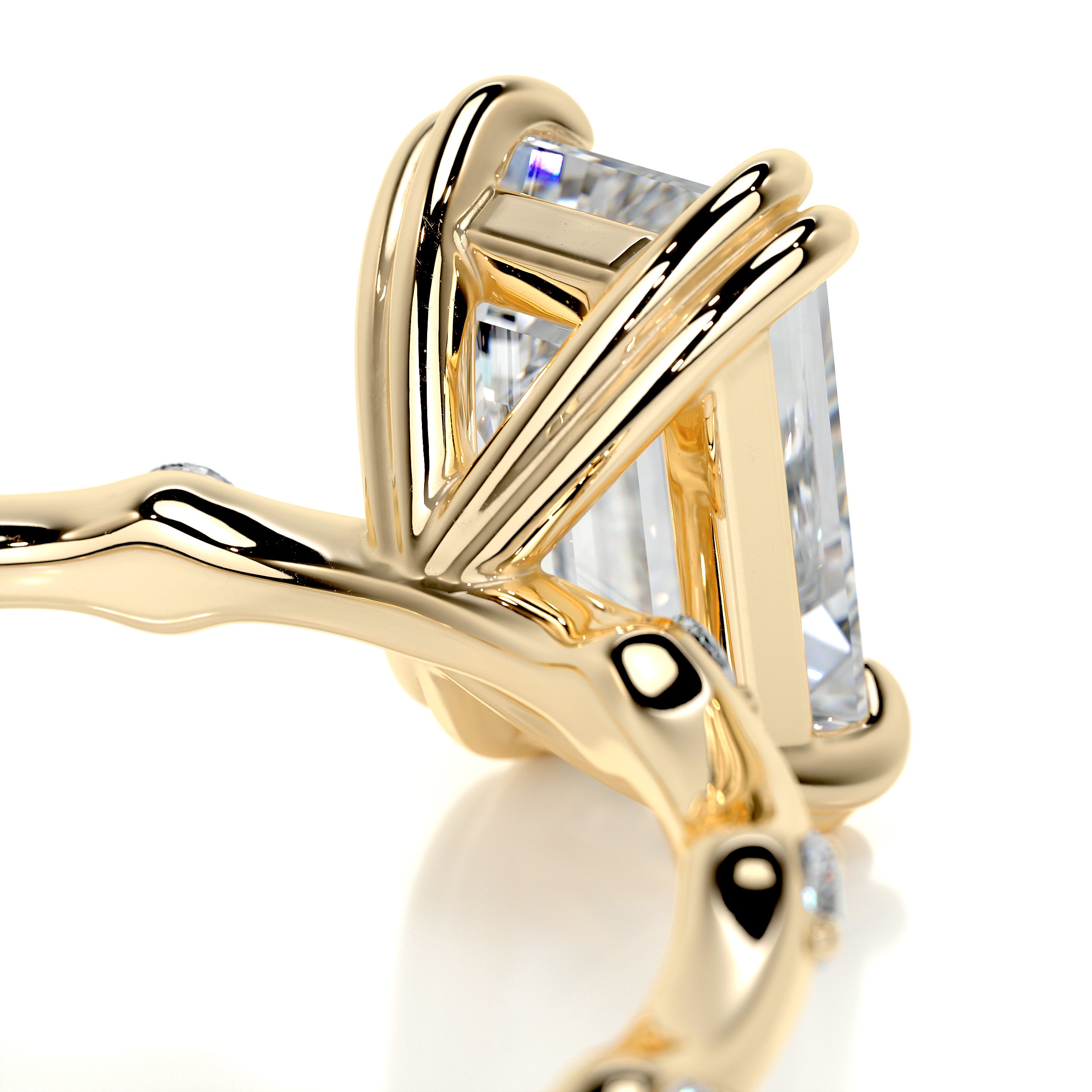 Wilma Diamond Engagement Ring -18K Yellow Gold