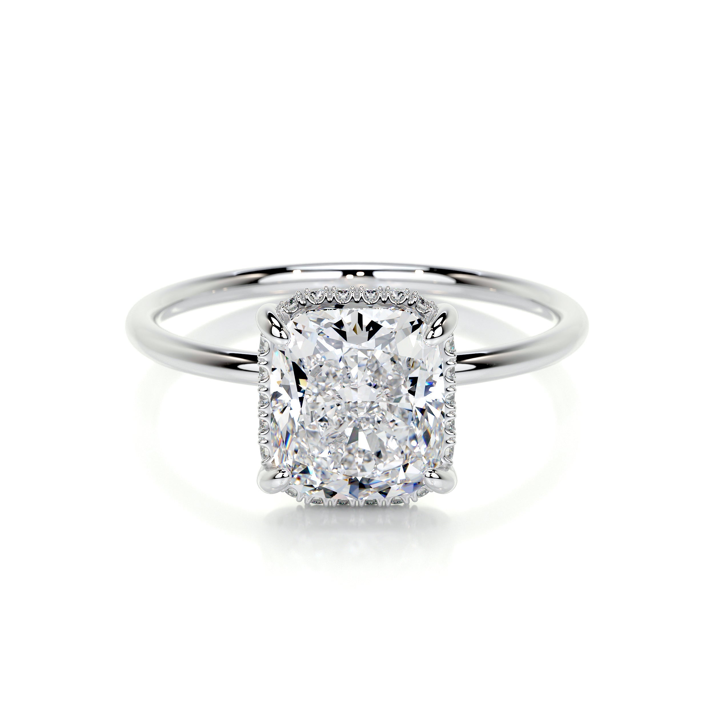 Priscilla Lab Grown Diamond Ring -14K White Gold