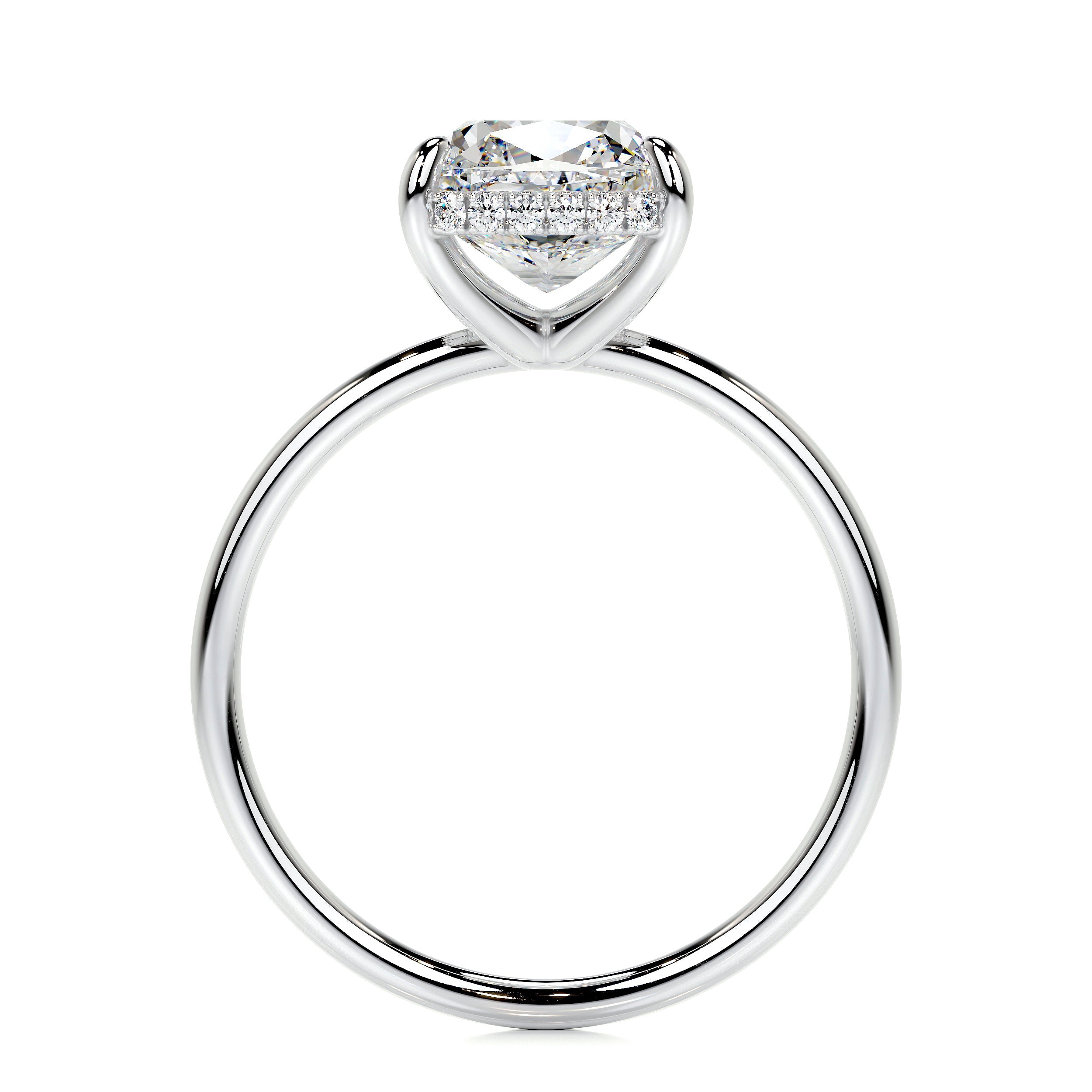 Priscilla Lab Grown Diamond Ring   (3.1 Carat) -Platinum