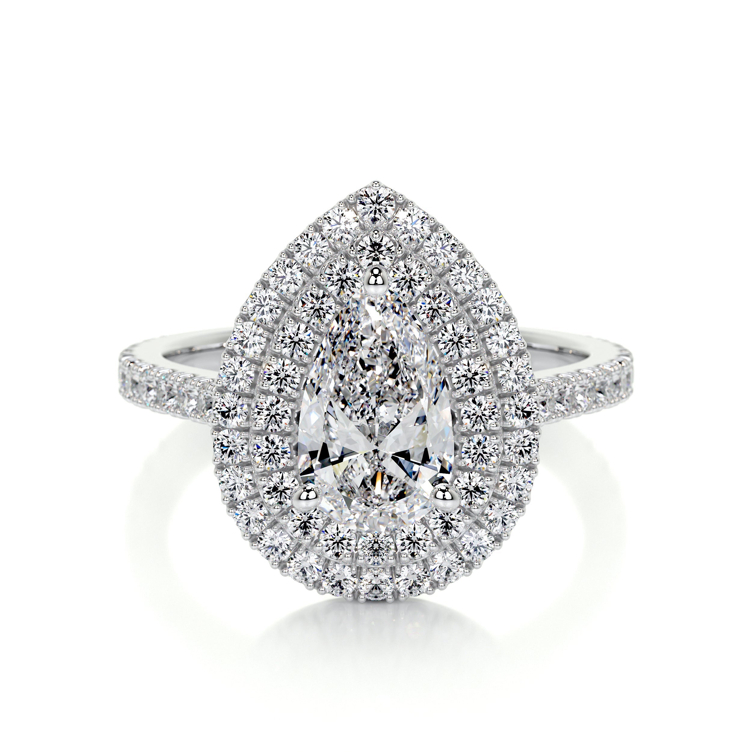 Gloria Lab Grown Diamond Ring   (1.65 Carat) -Platinum