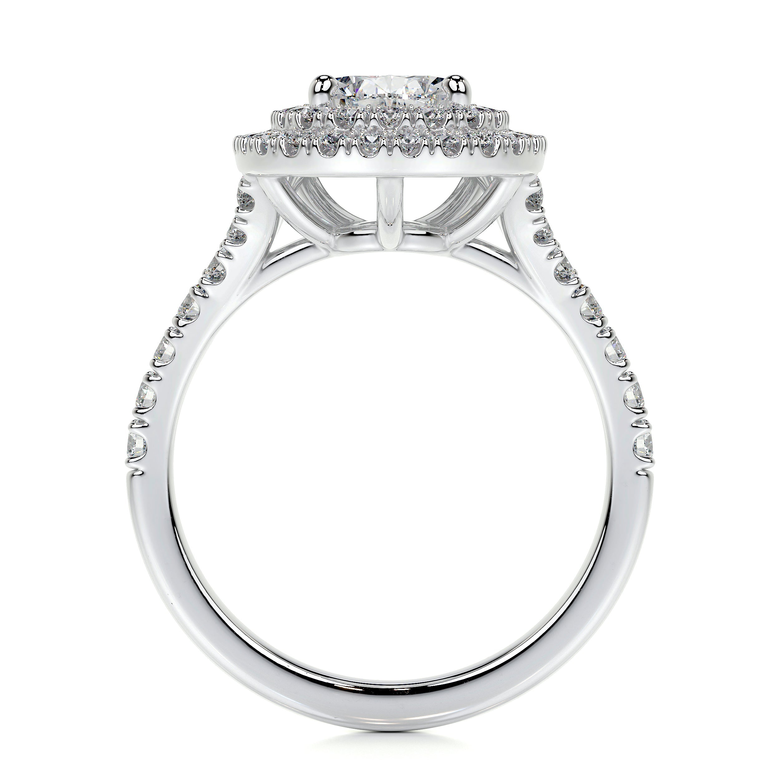 Melanie Lab Grown Diamond Ring   (1.75 Carat) -Platinum