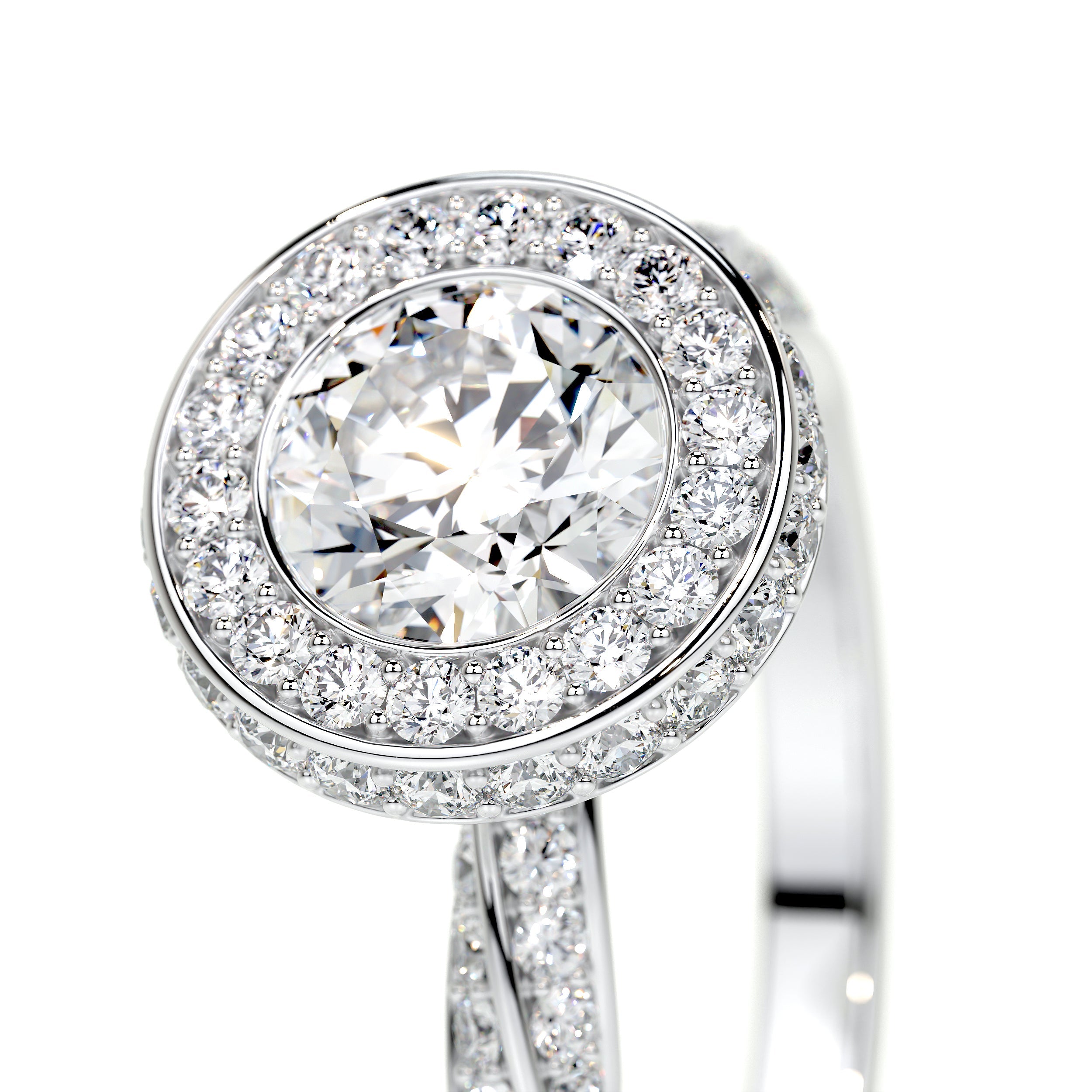 Sarina Lab Grown Diamond Ring -Platinum