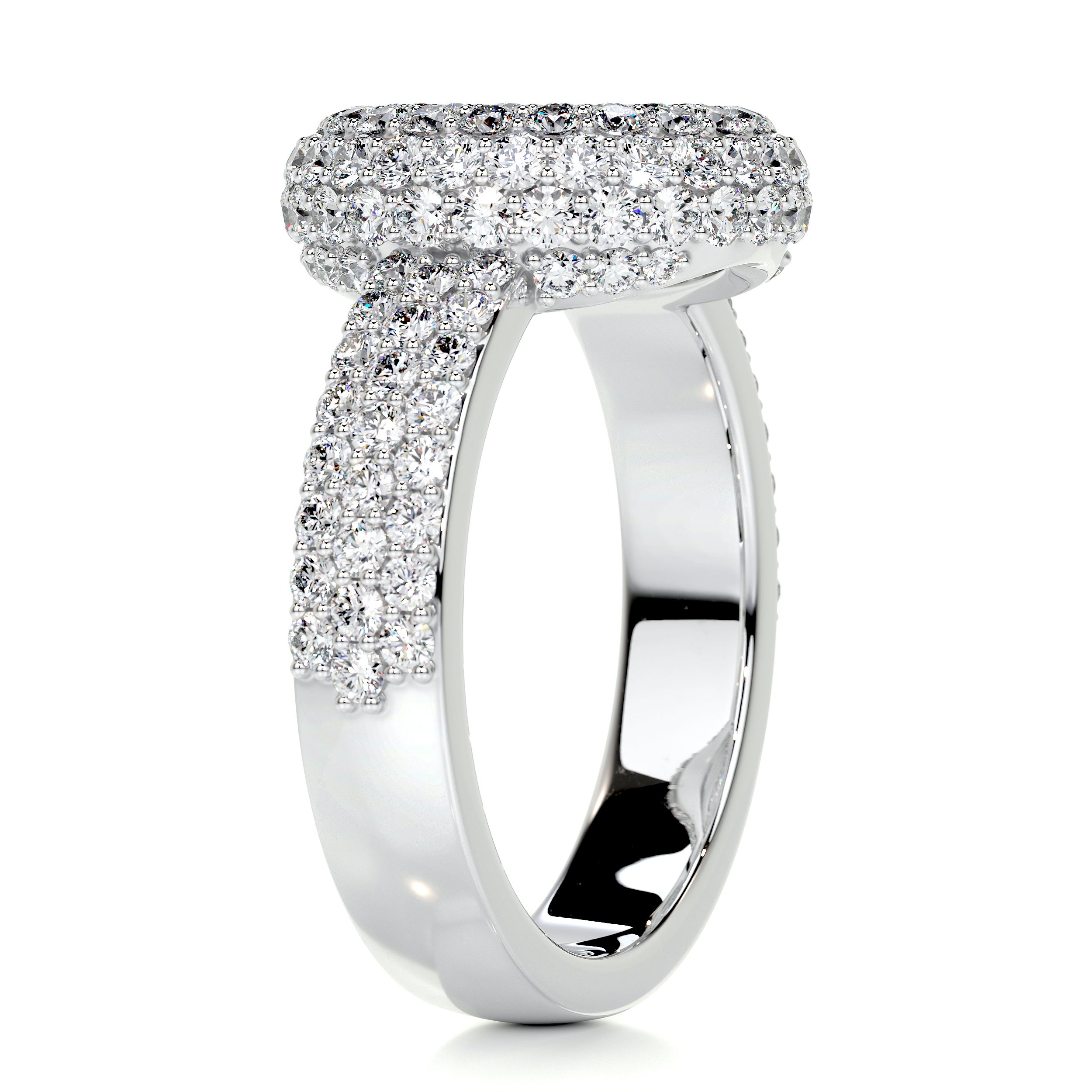 Reagan Diamond Engagement Ring -14K White Gold