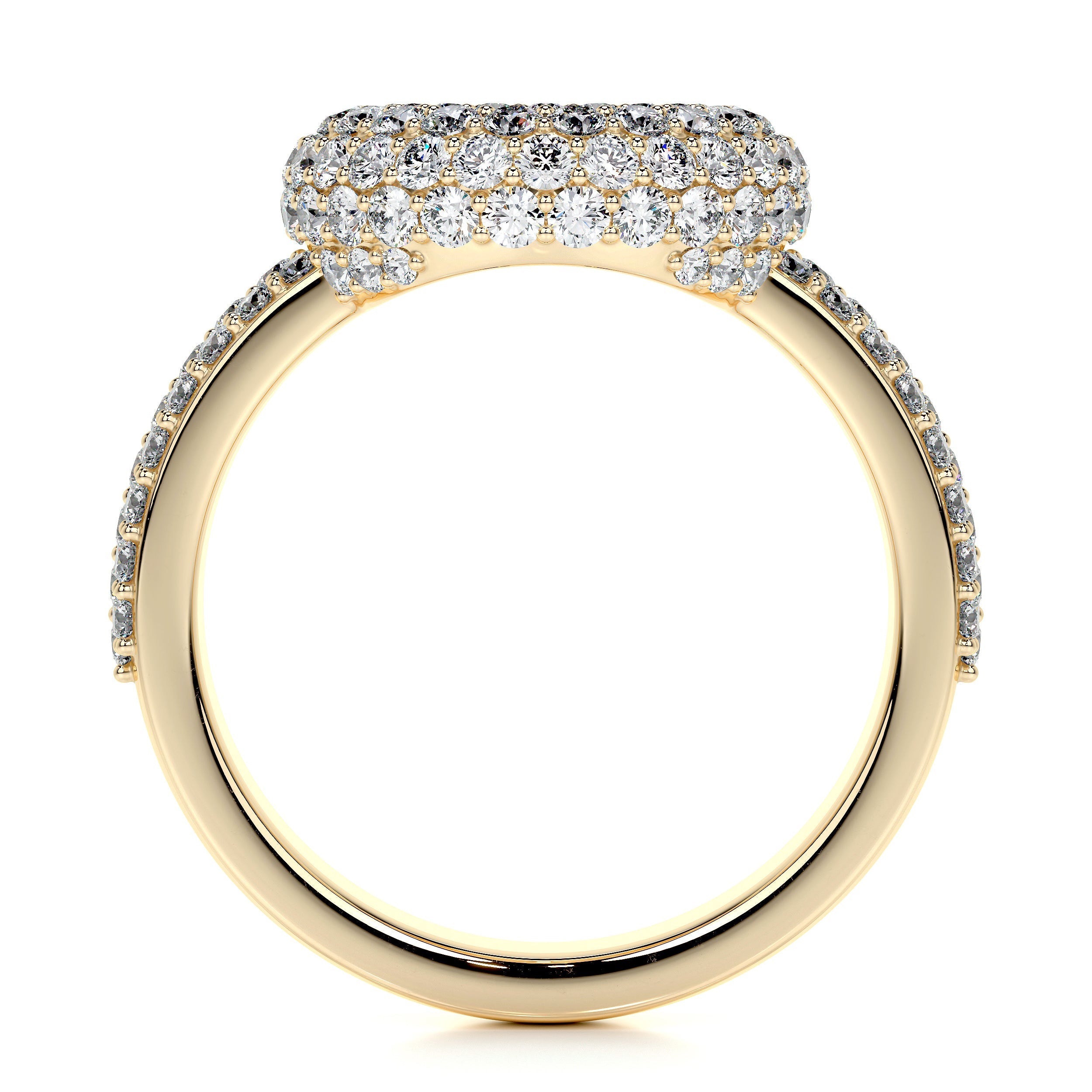 Reagan Lab Grown Diamond Ring   (2.25 Carat) -18K Yellow Gold