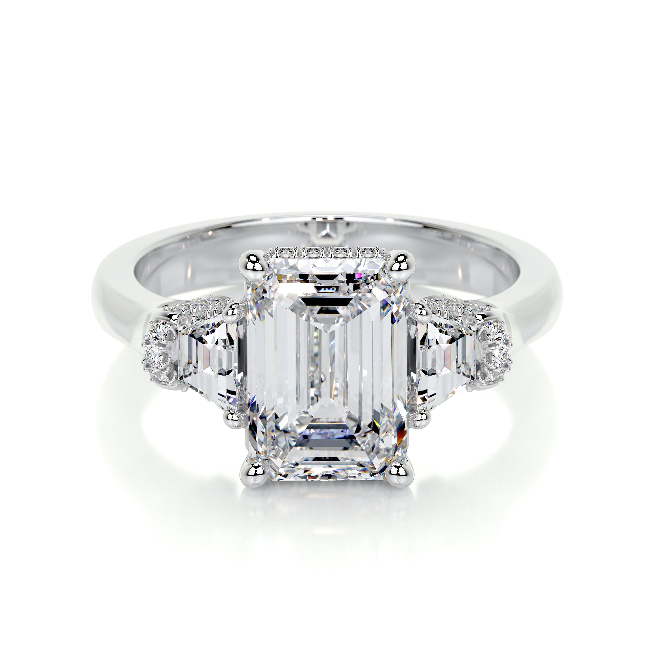 Viola Lab Grown Diamond Ring -Platinum