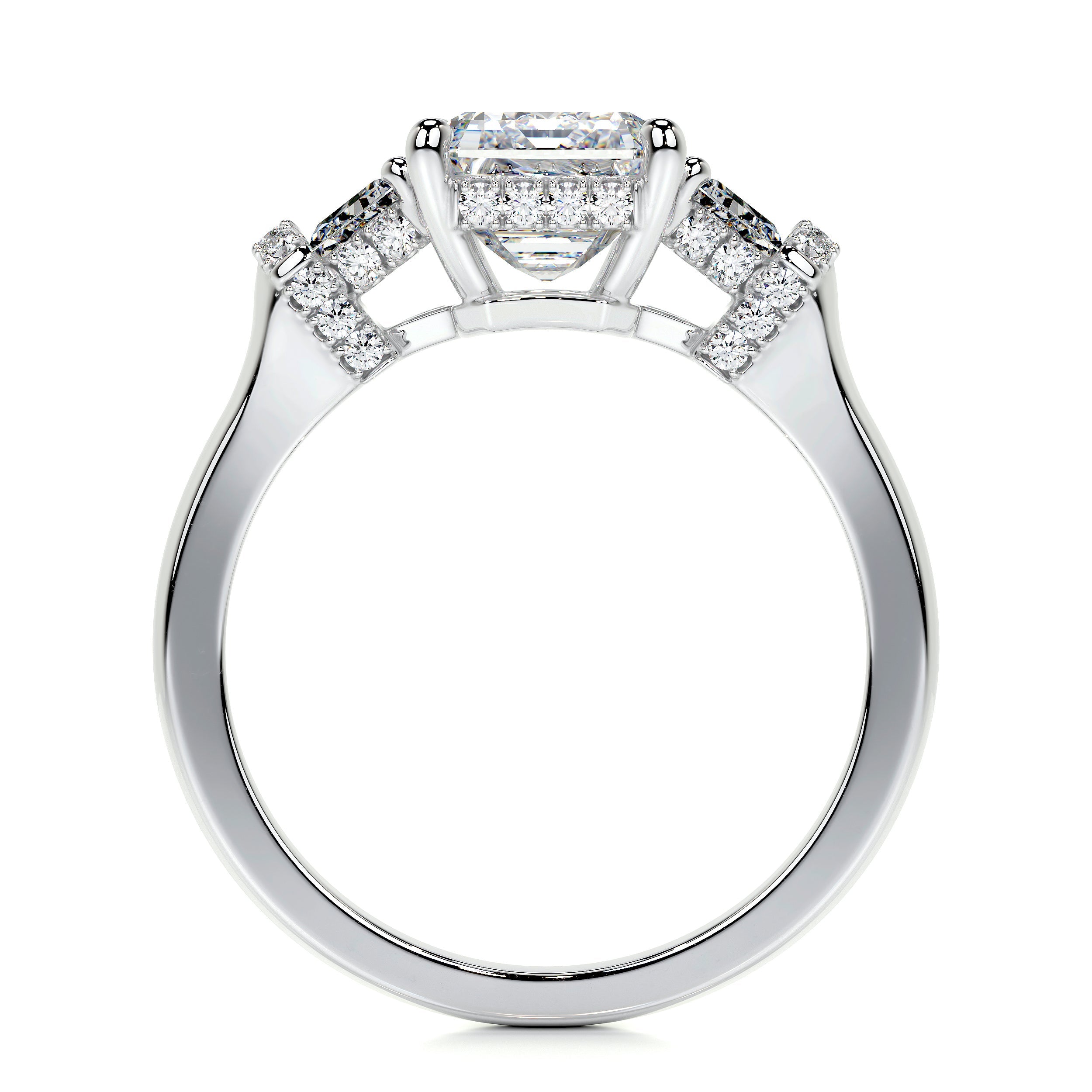 Viola Lab Grown Diamond Ring -Platinum