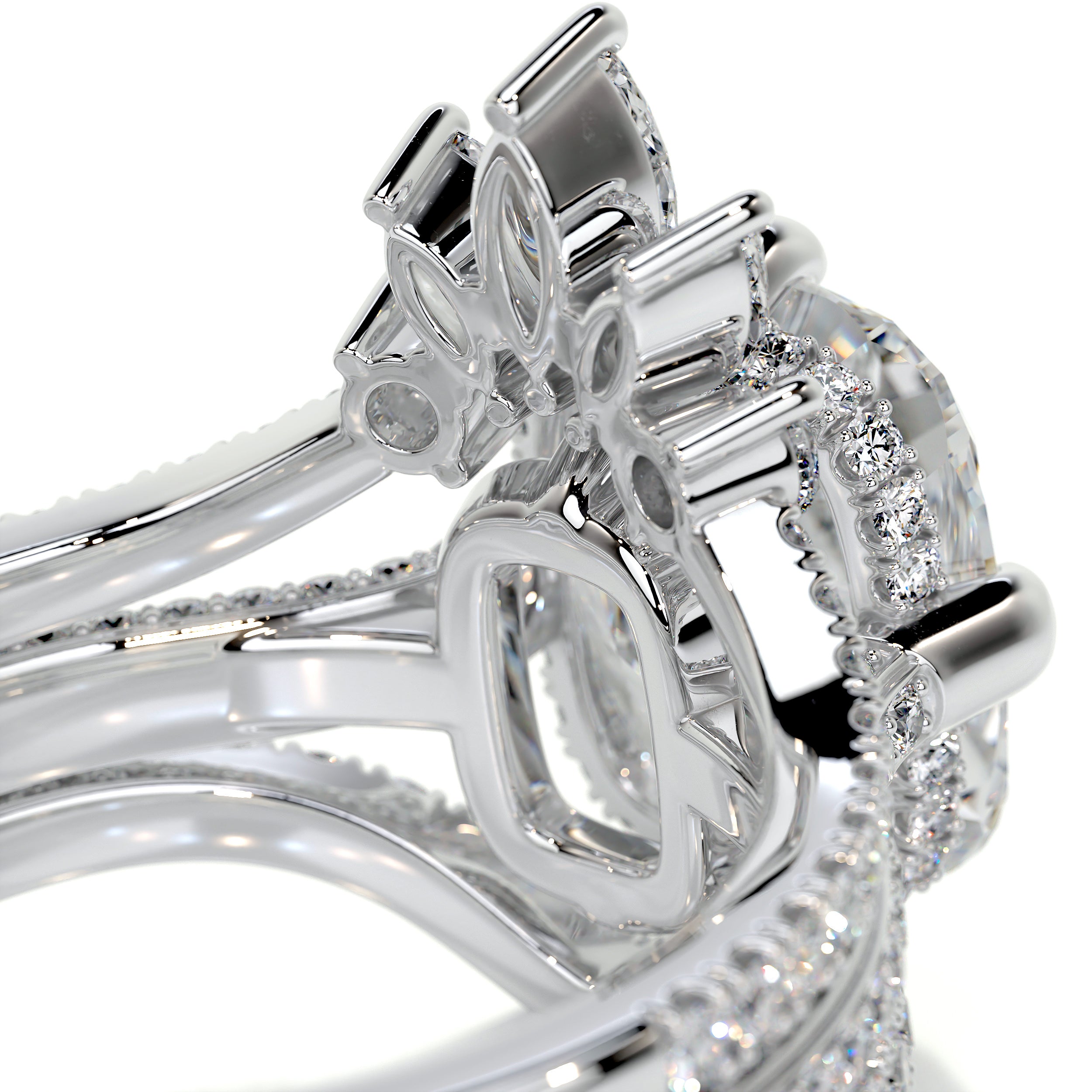 Lauren Diamond Bridal Set -18K White Gold