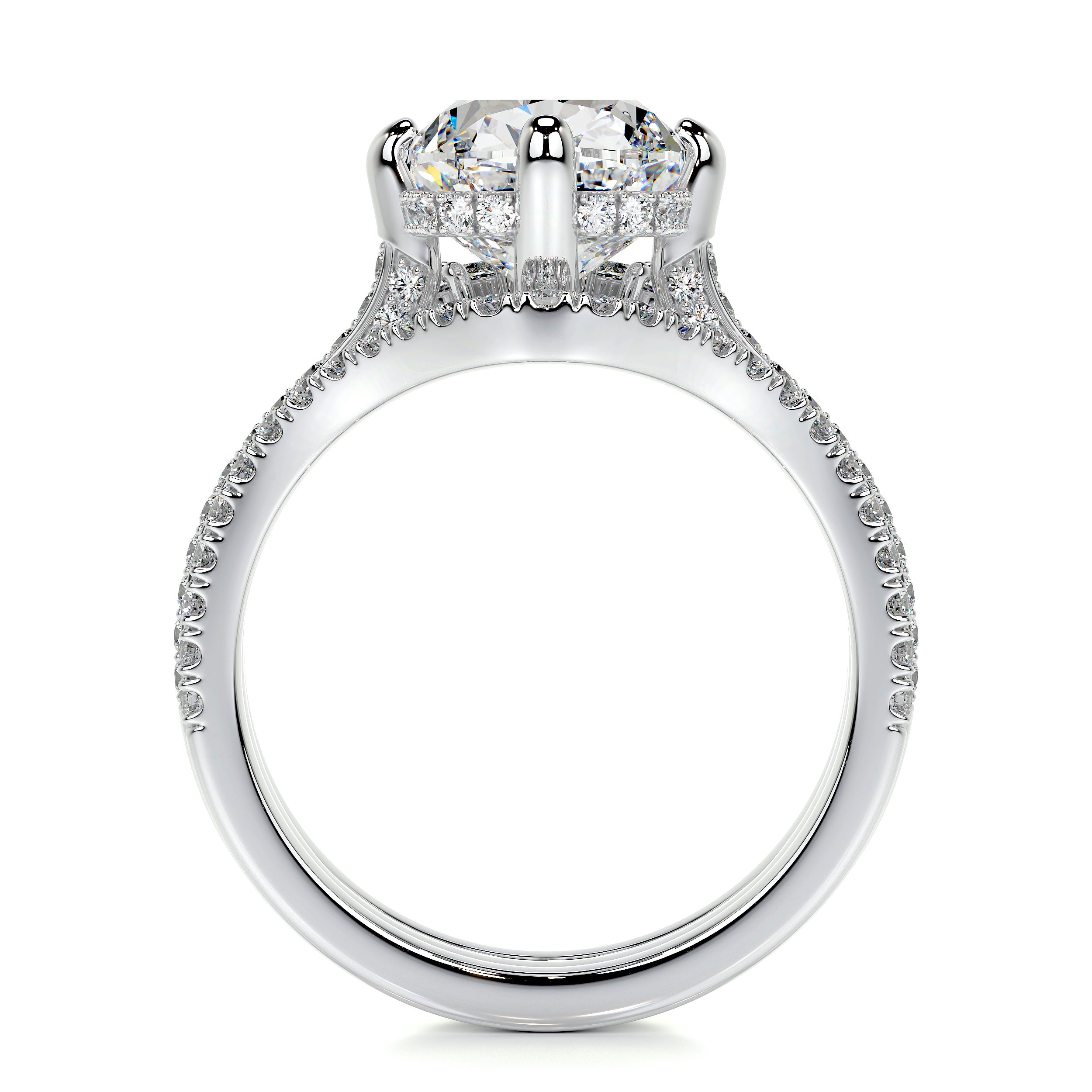 Lauren Lab Grown Diamond Bridal Set -14K White Gold