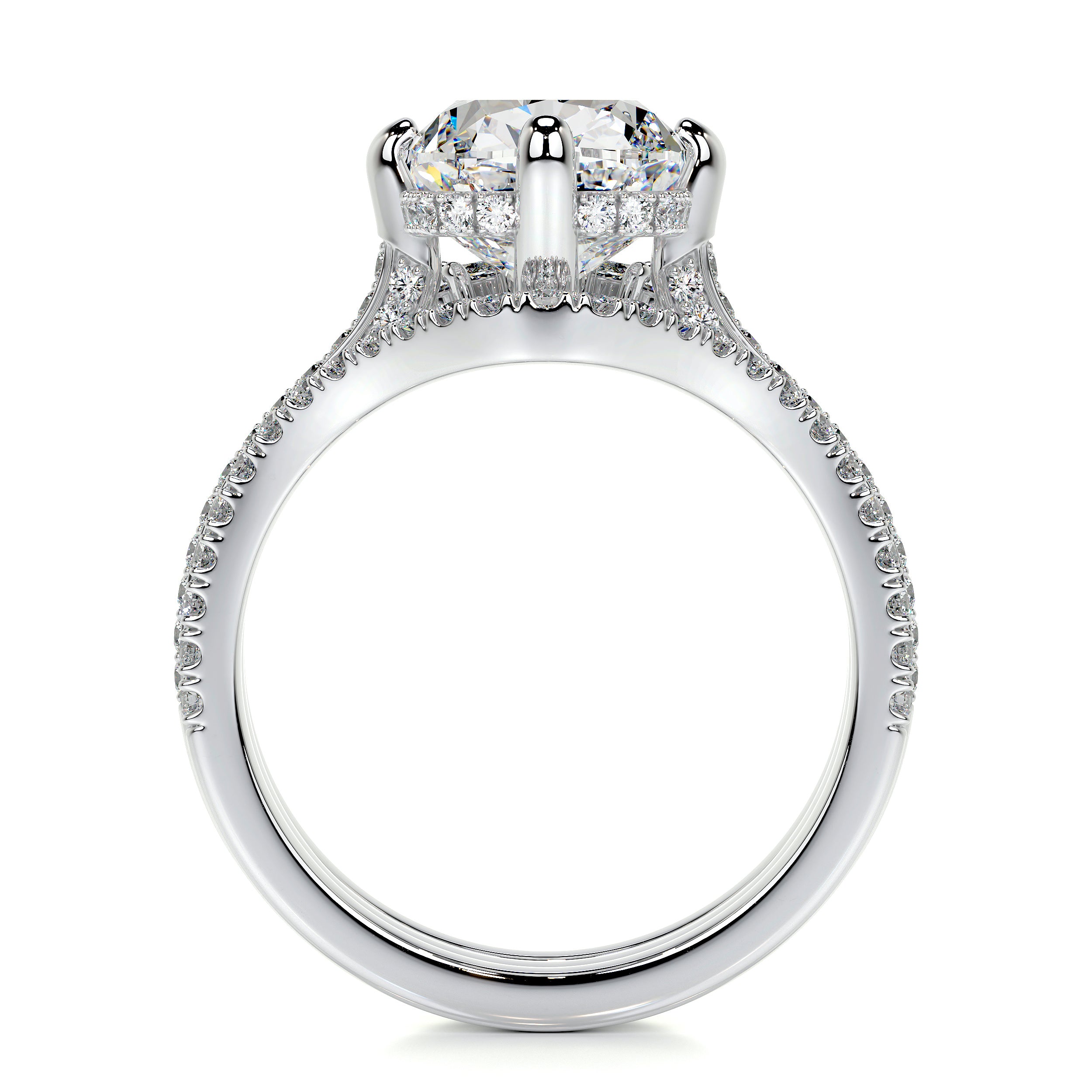 Lauren Lab Grown Diamond Bridal Set -18K White Gold